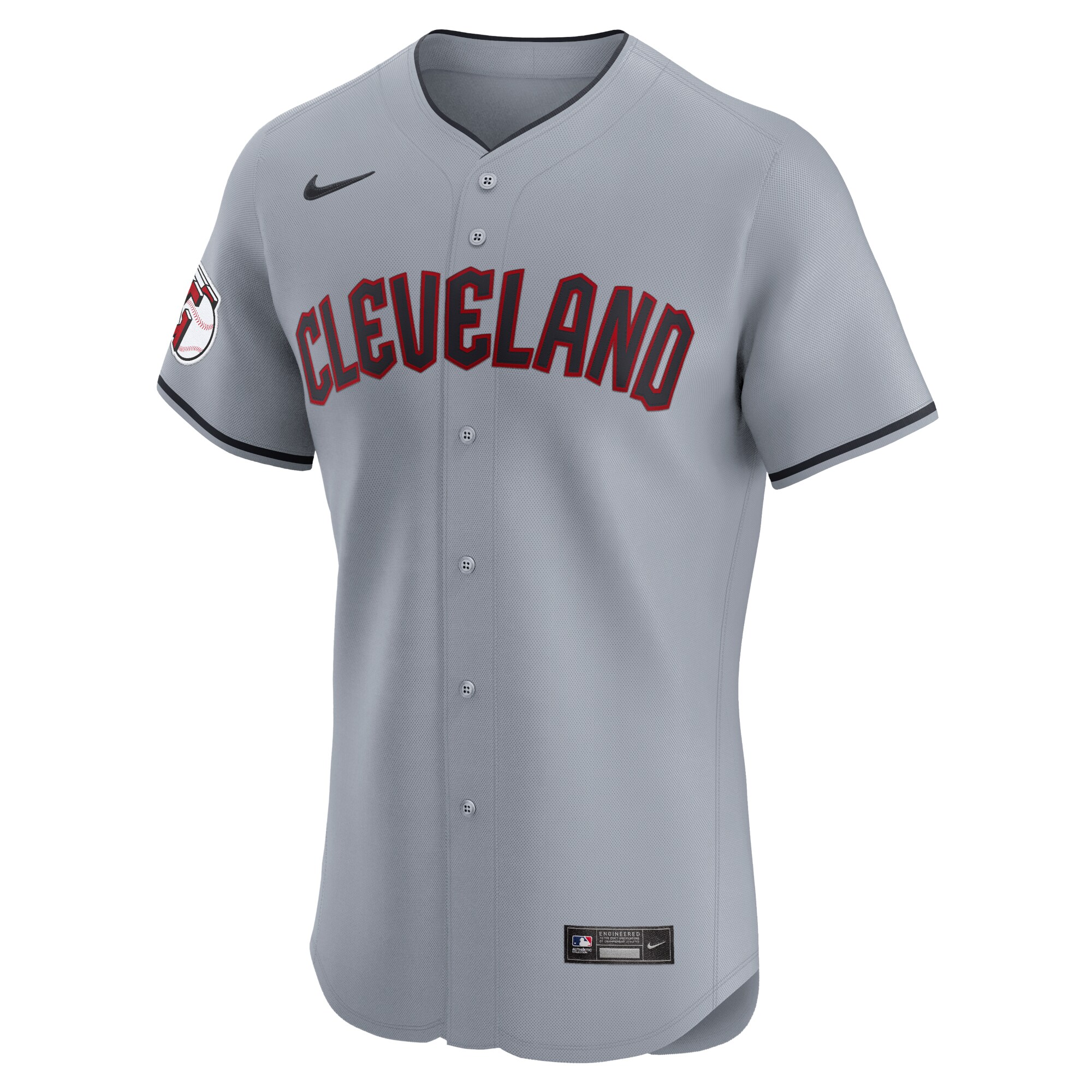 Cleveland Guardians  Road 2024 Jackie Robinson Day Elite Jersey - Gray