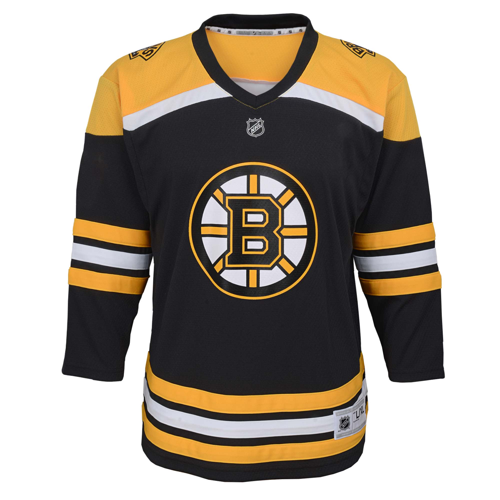 Boston Bruins Preschool Home Replica Jersey - Black
