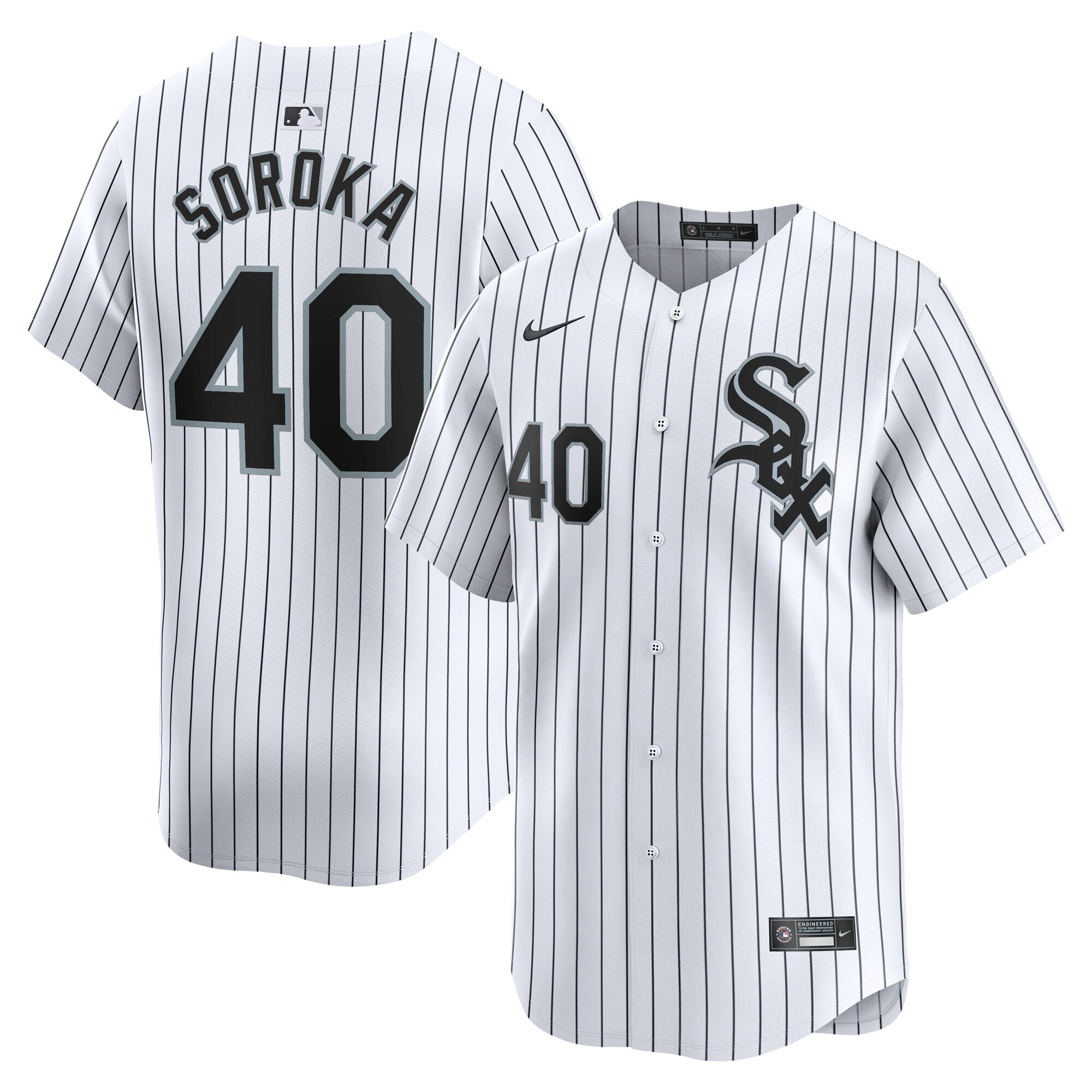 Michael Soroka Chicago White Sox  Home Limited Player Jersey White