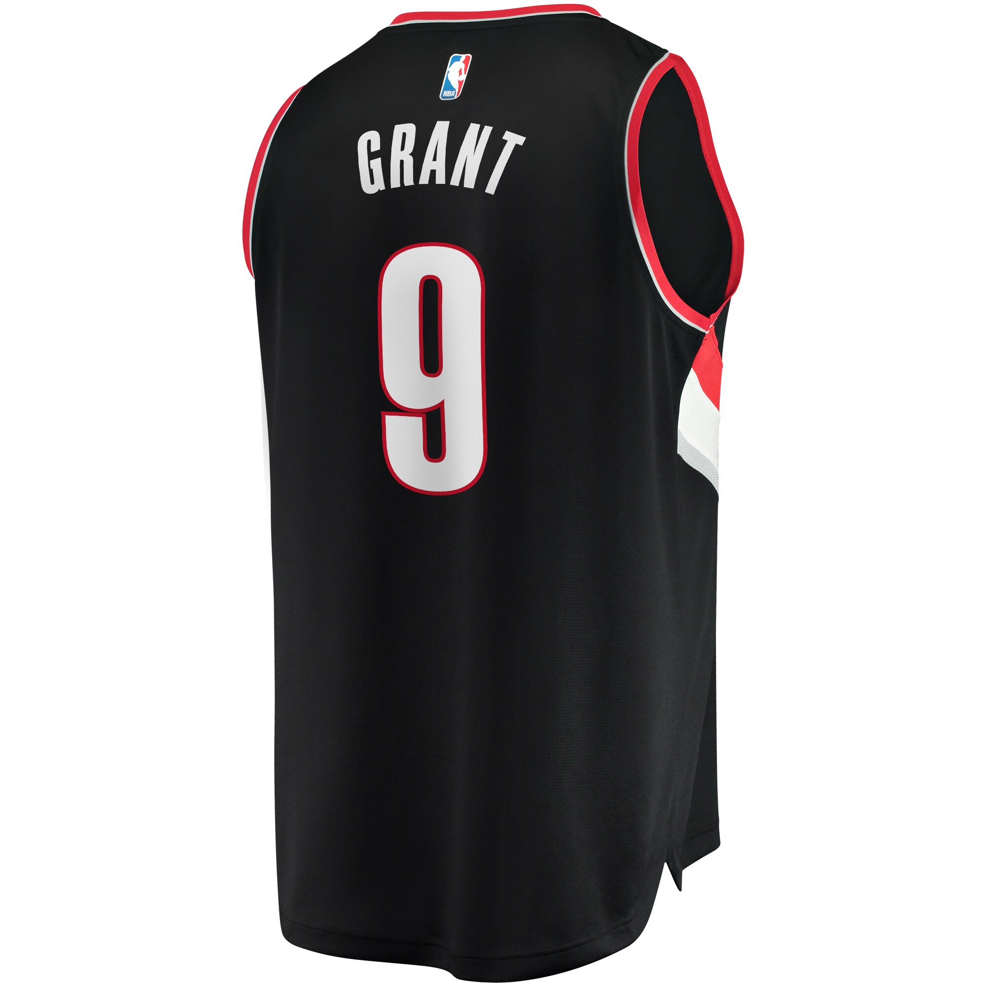 Jerami Grant Portland Trail Blazers Fanatics Fast Break Replica Jersey - Icon Edition - Black