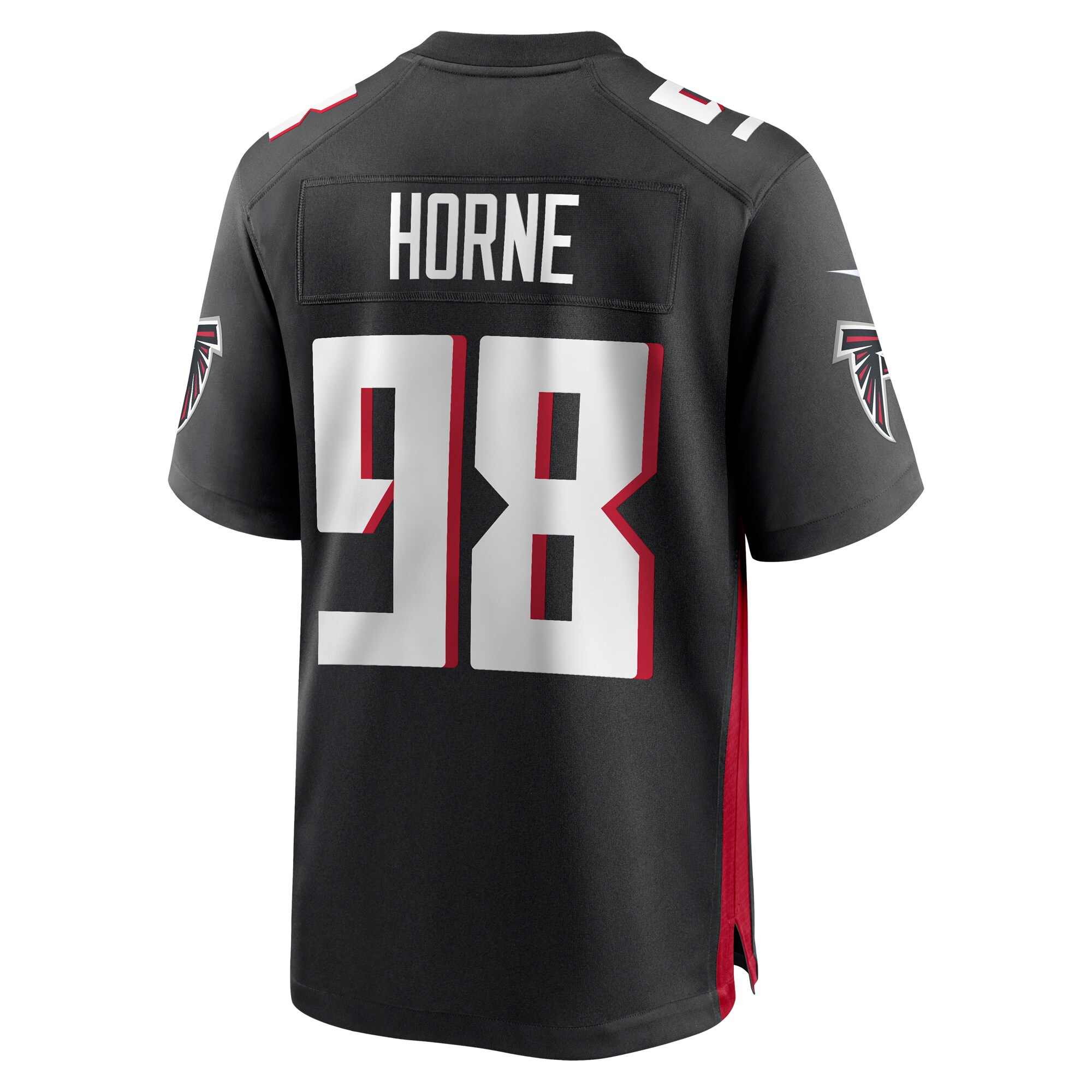 Timmy Horne Atlanta Falcons  Game Player Jersey - { Black