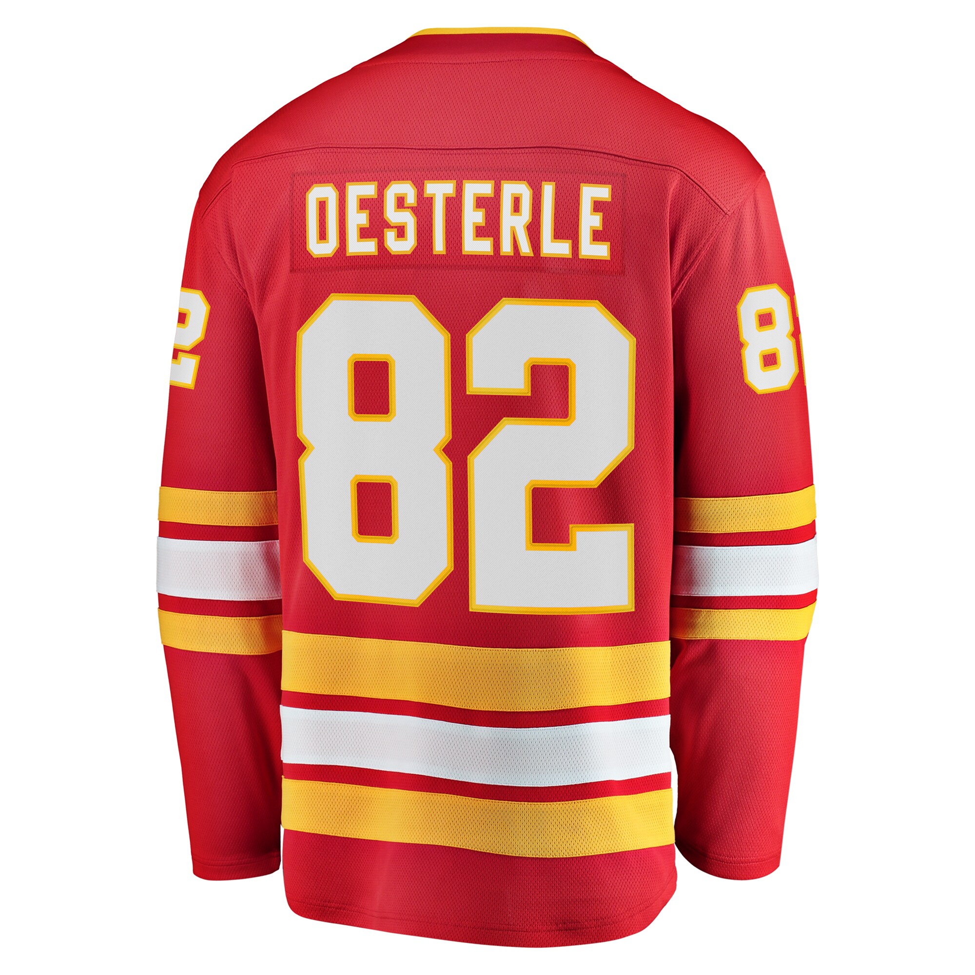 Jordan Oesterle Calgary Flames Fanatics Home Breakaway Jersey - Red
