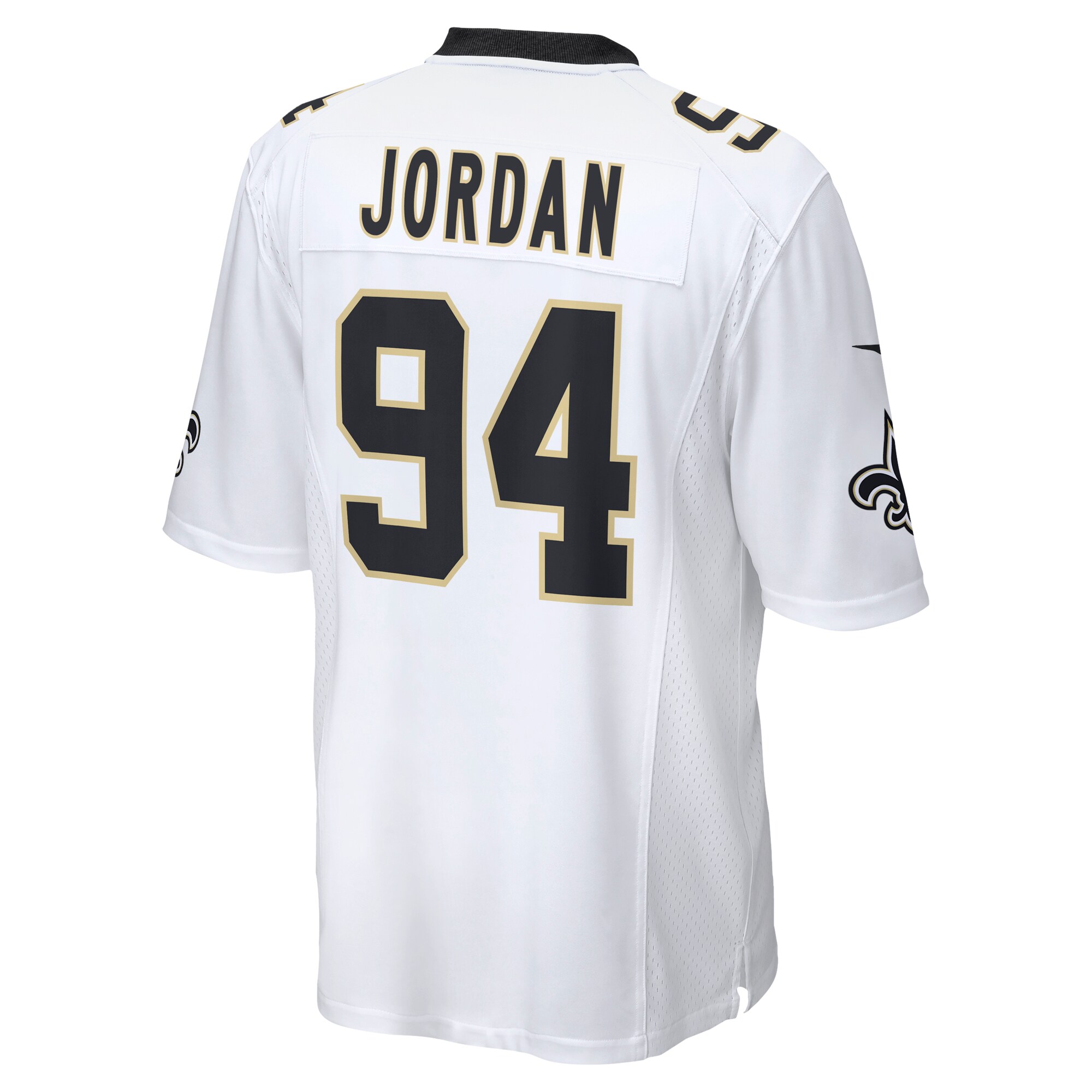 Cameron Jordan New Orleans Saints   Game Jersey - White