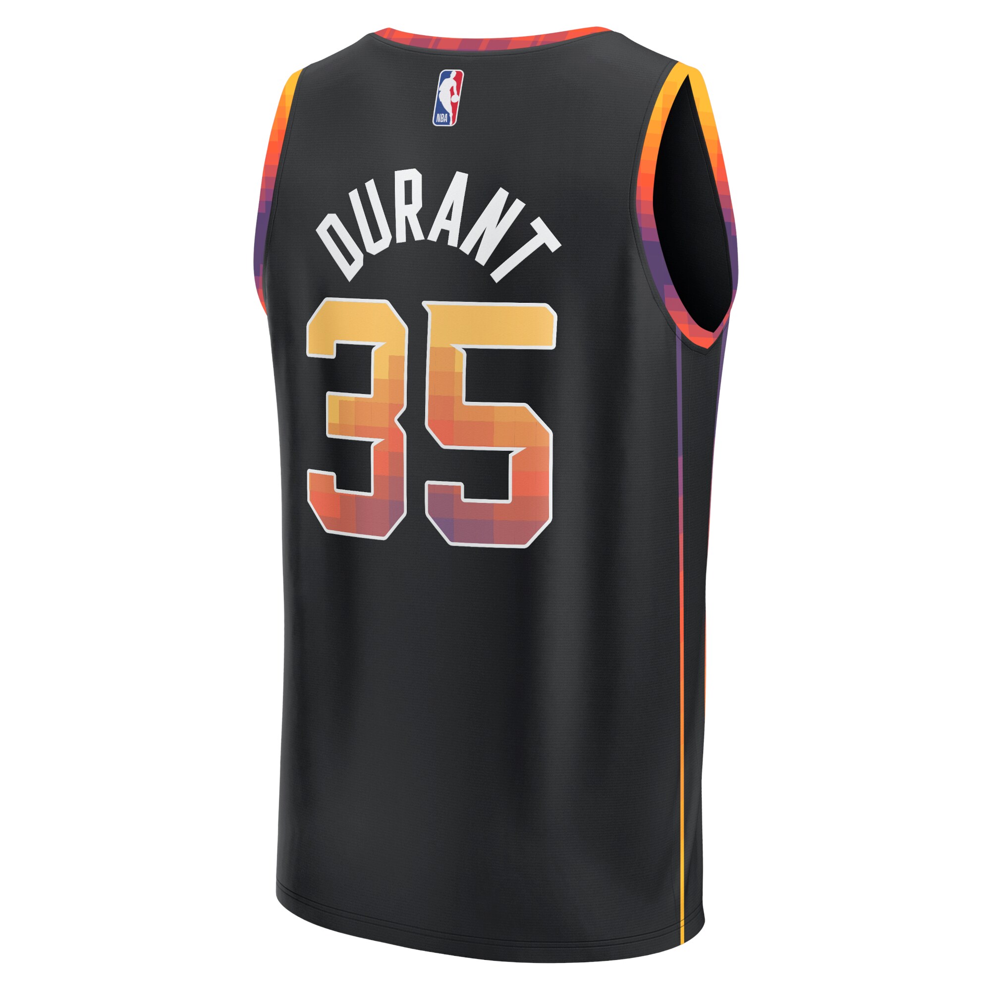 Kevin Durant Phoenix Suns Fanatics Fast Break Replica Player Jersey - Statement Edition - Black