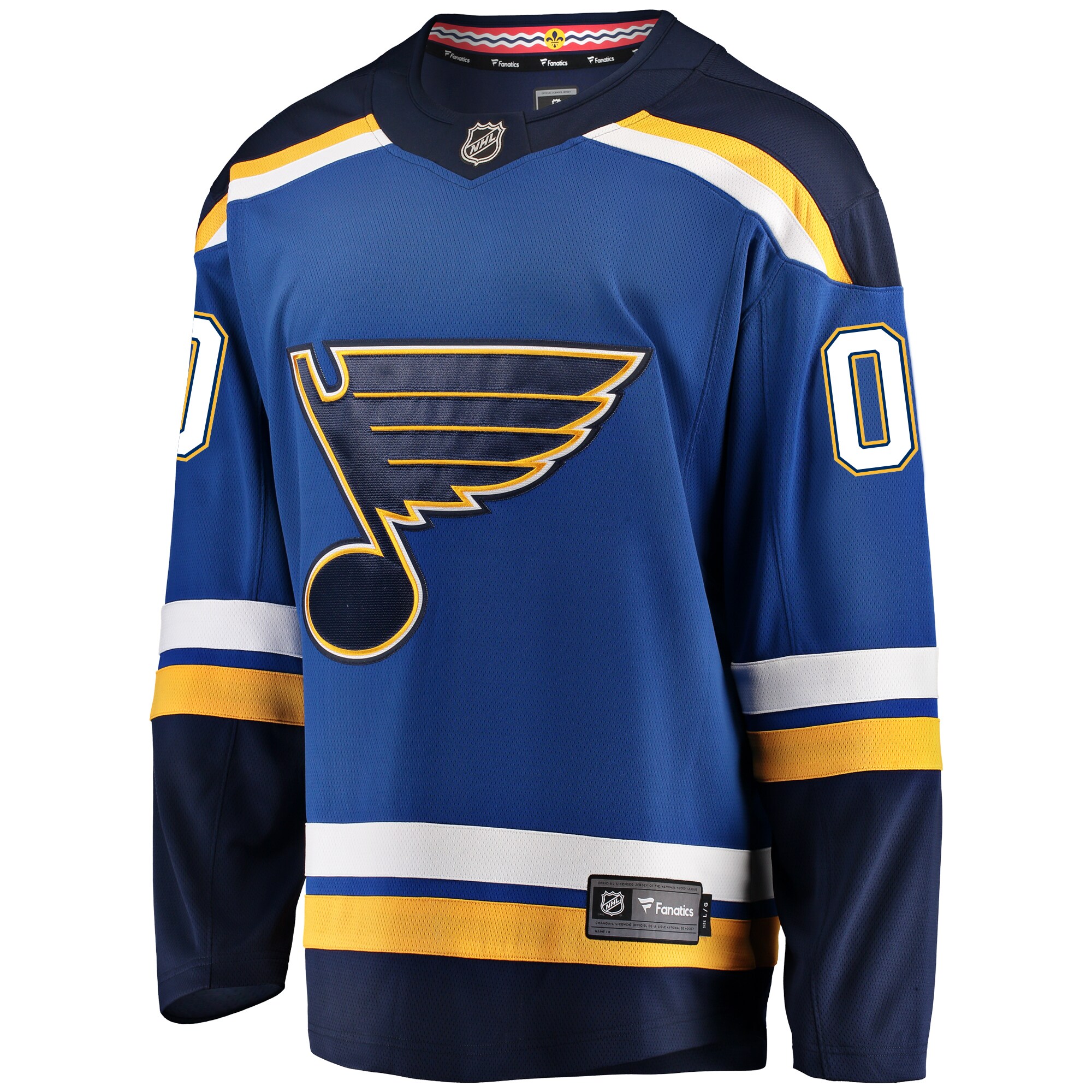 St. Louis Blues Fanatics Home Breakaway Custom Jersey - Blue