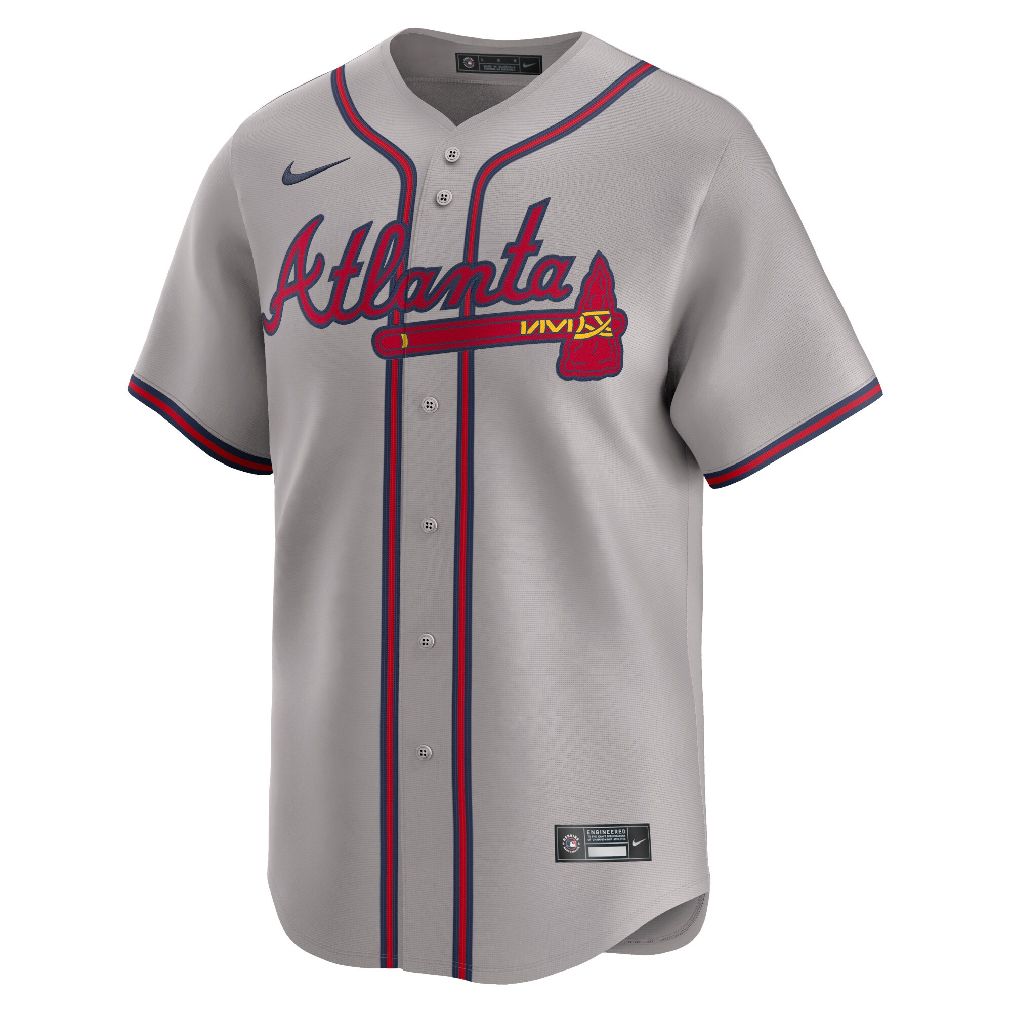 Ozzie Albies Atlanta Braves  Away Limited Player Jersey - Gray