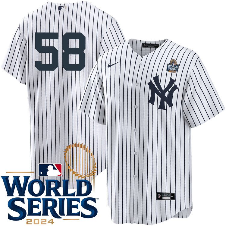 Anthony Misiewicz New York Yankees Youth Home Player World Series Jersey