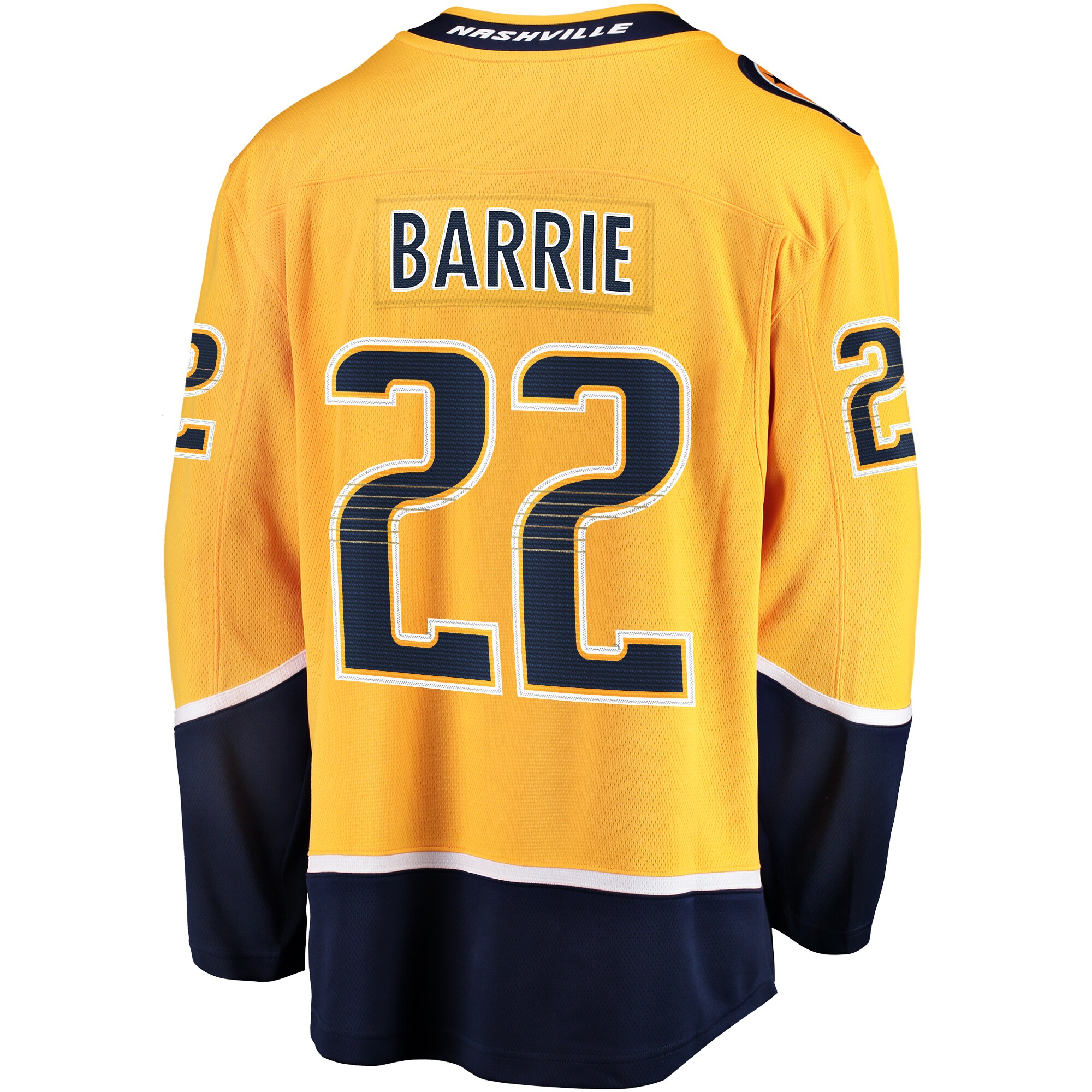 Tyson Barrie Nashville Predators Fanatics Home Breakaway Jersey - Gold
