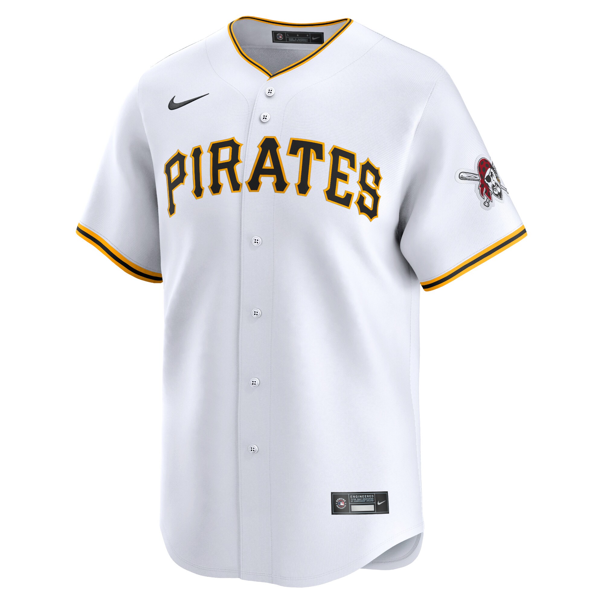 Pittsburgh Pirates  2024 Jackie Robinson Day Home Limited Jersey White
