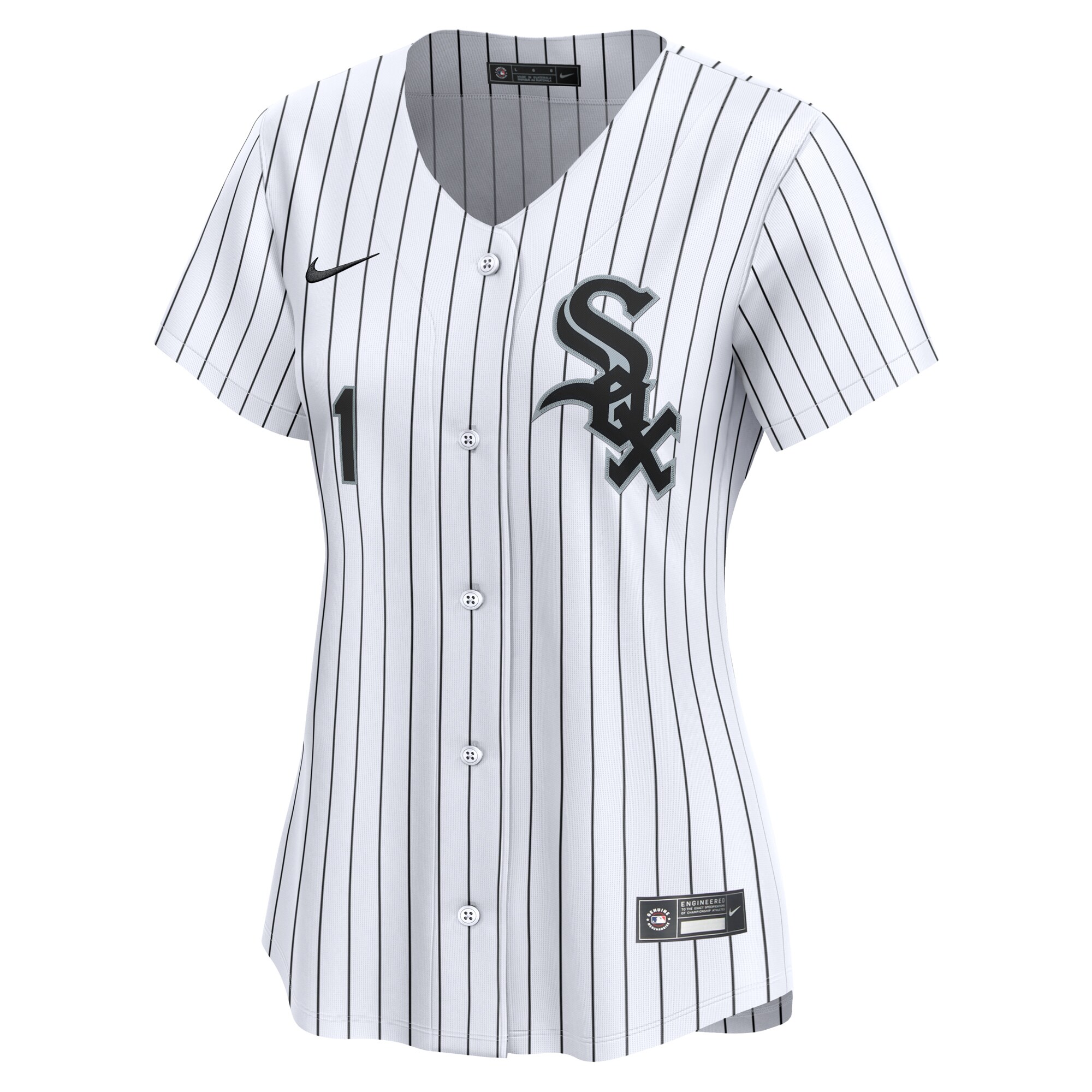 Chicago White Sox  Women's #1 Mom Home Limited Jersey - White