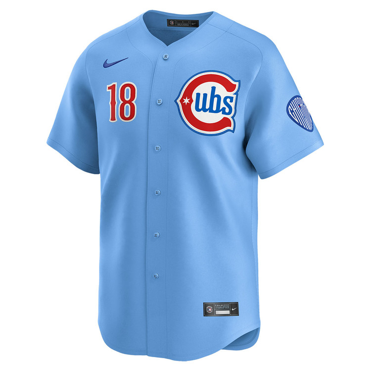 Shōta Imanaga Chicago Cubs Blues Kanji Alternate Limited Jersey