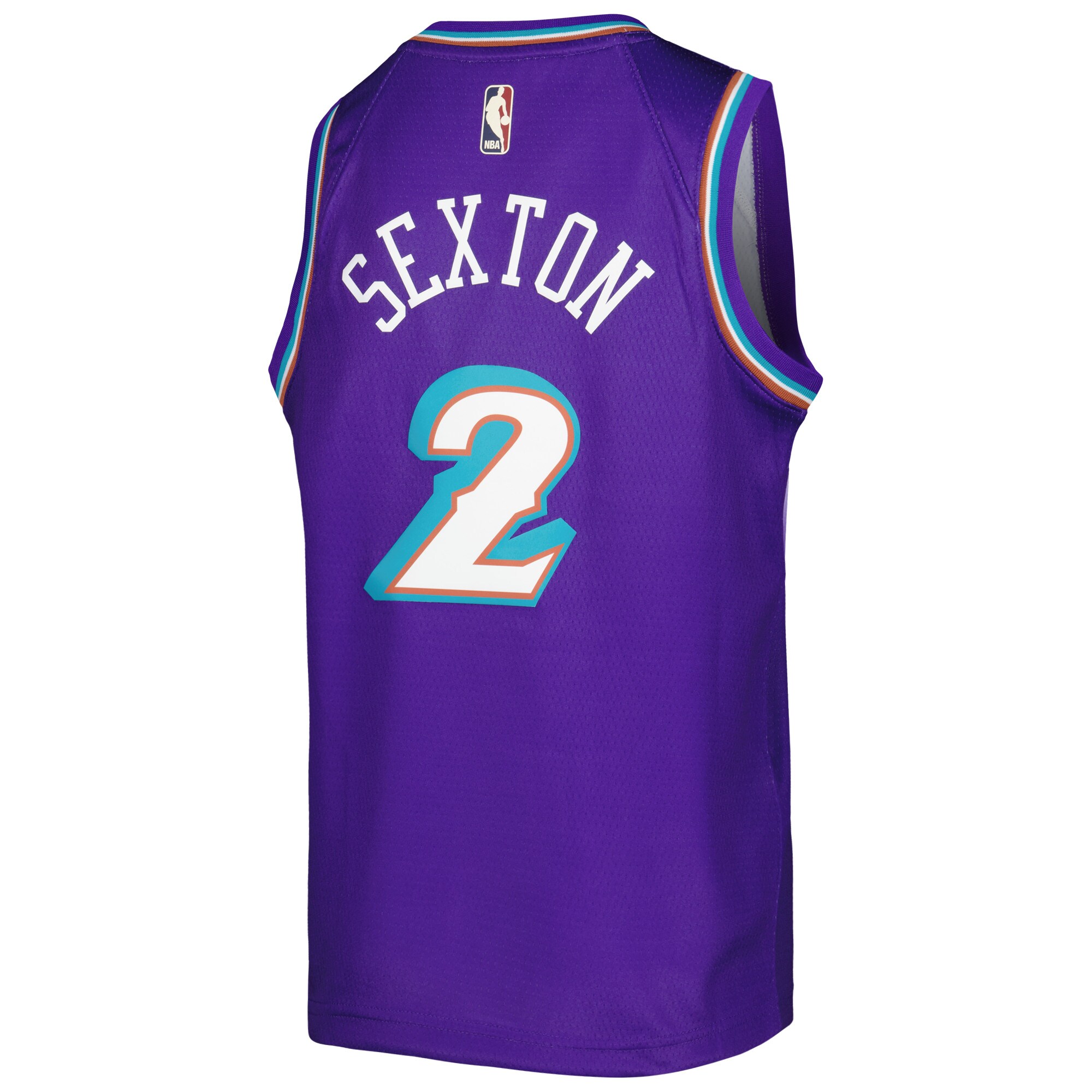 Collin Sexton Utah Jazz  Youth 2022\/23 Swingman Jersey - City Edition - Purple