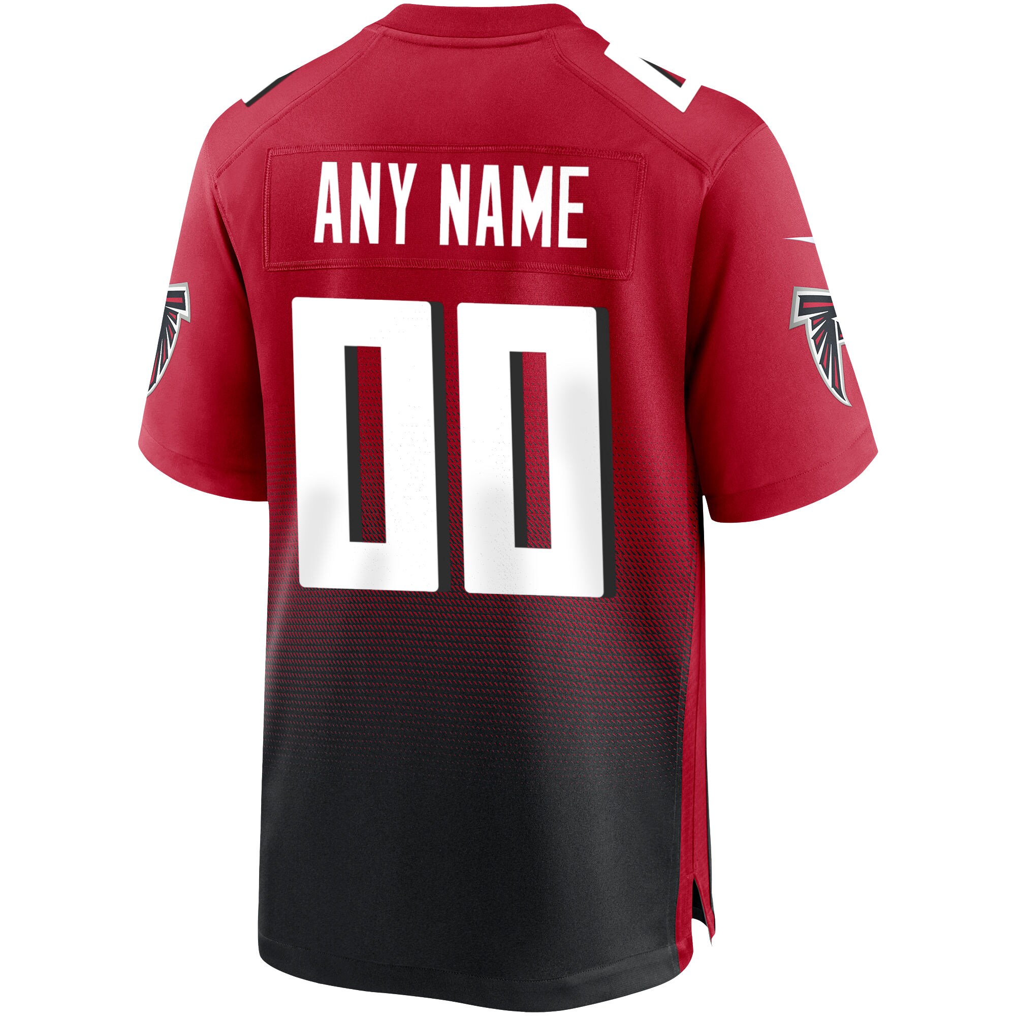 Atlanta Falcons  Alternate Custom Game Jersey - Red