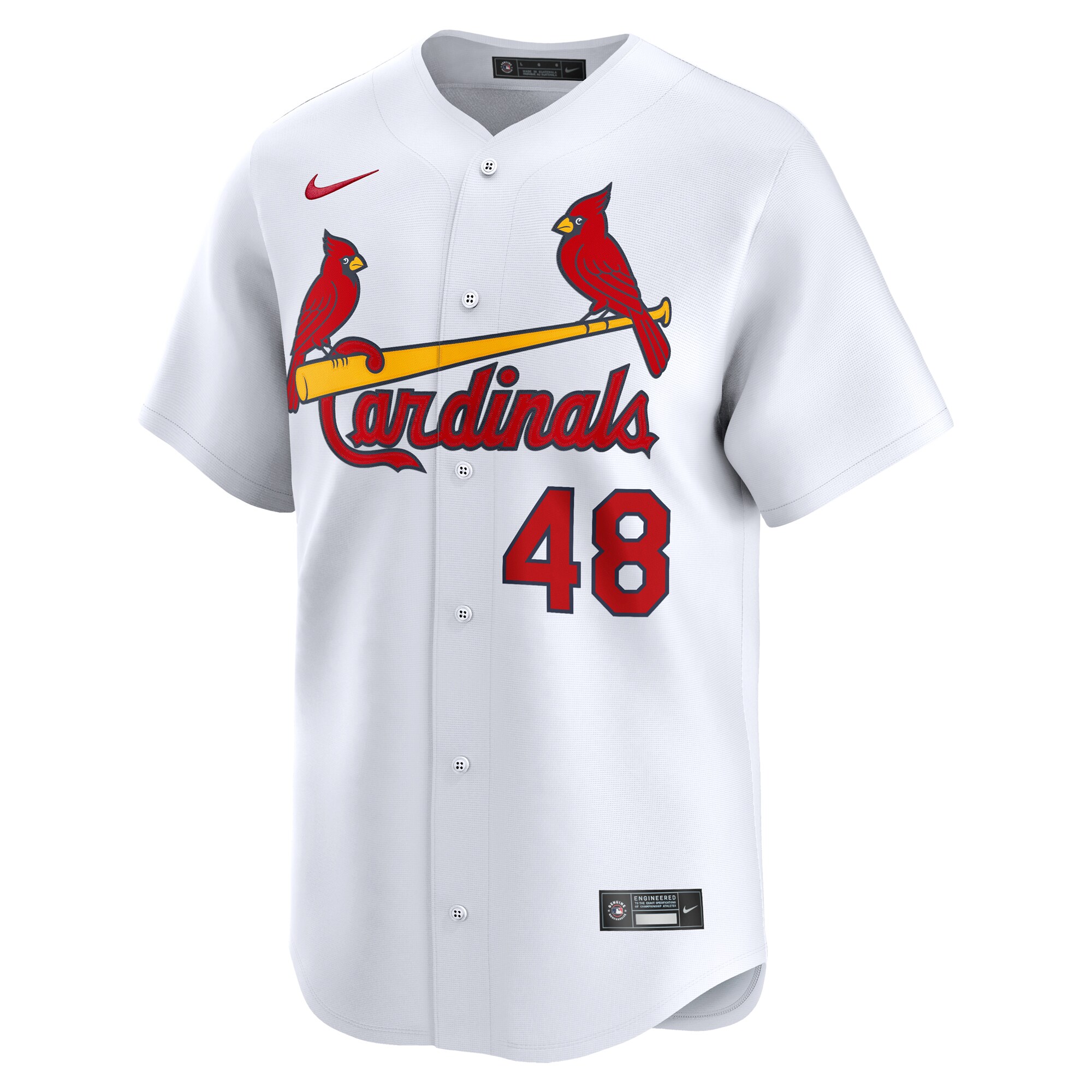 Iv\u00c3\u00a1n Herrera St. Louis Cardinals Home Limited Player Jersey White