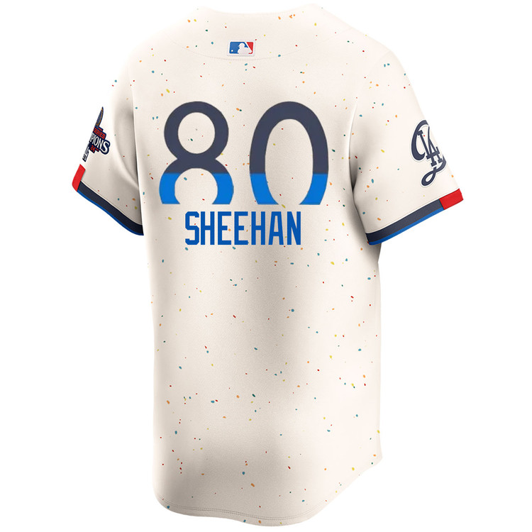 Emmet Sheehan Los Angeles Dodgers City Connect Limited World Series Champions Jersey