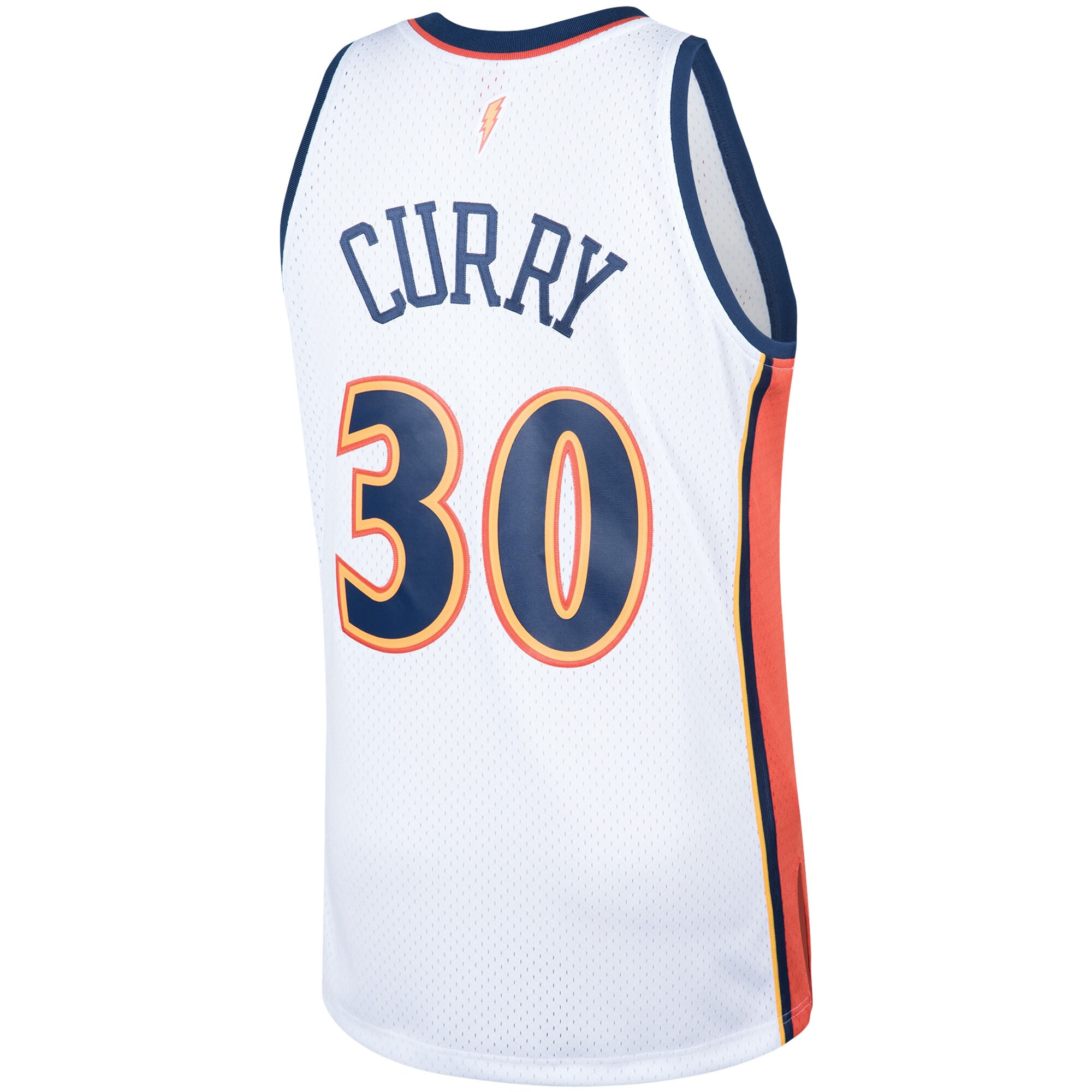 Stephen Curry Golden State Warriors Mitchell & Ness Hardwood Classics Swingman Jersey - White