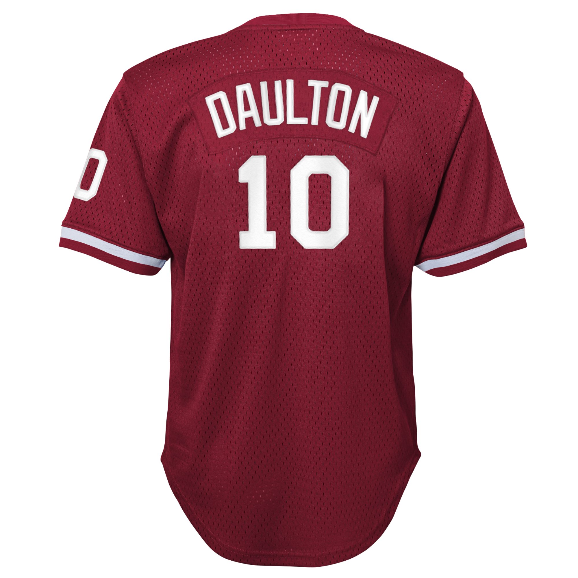 Darren Daulton Philadelphia Phillies Mitchell & Ness Youth Cooperstown CollectionMesh Batting Practice Jersey - Burgundy