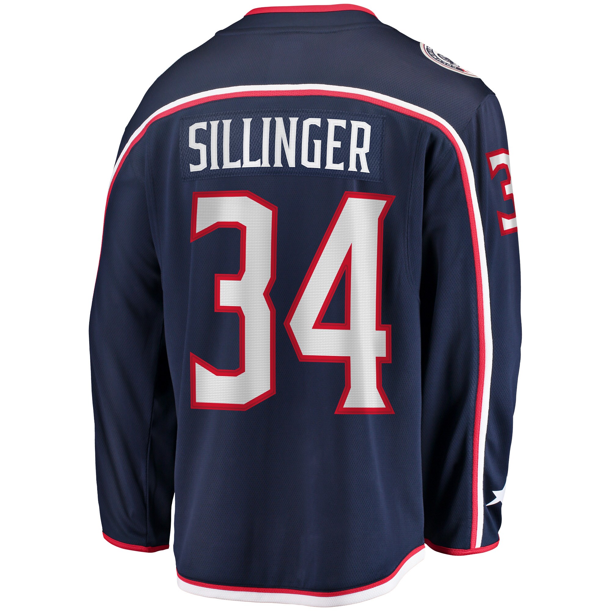 Cole Sillinger Columbus Blue Jackets Fanatics Home Breakaway Player Jersey - Navy