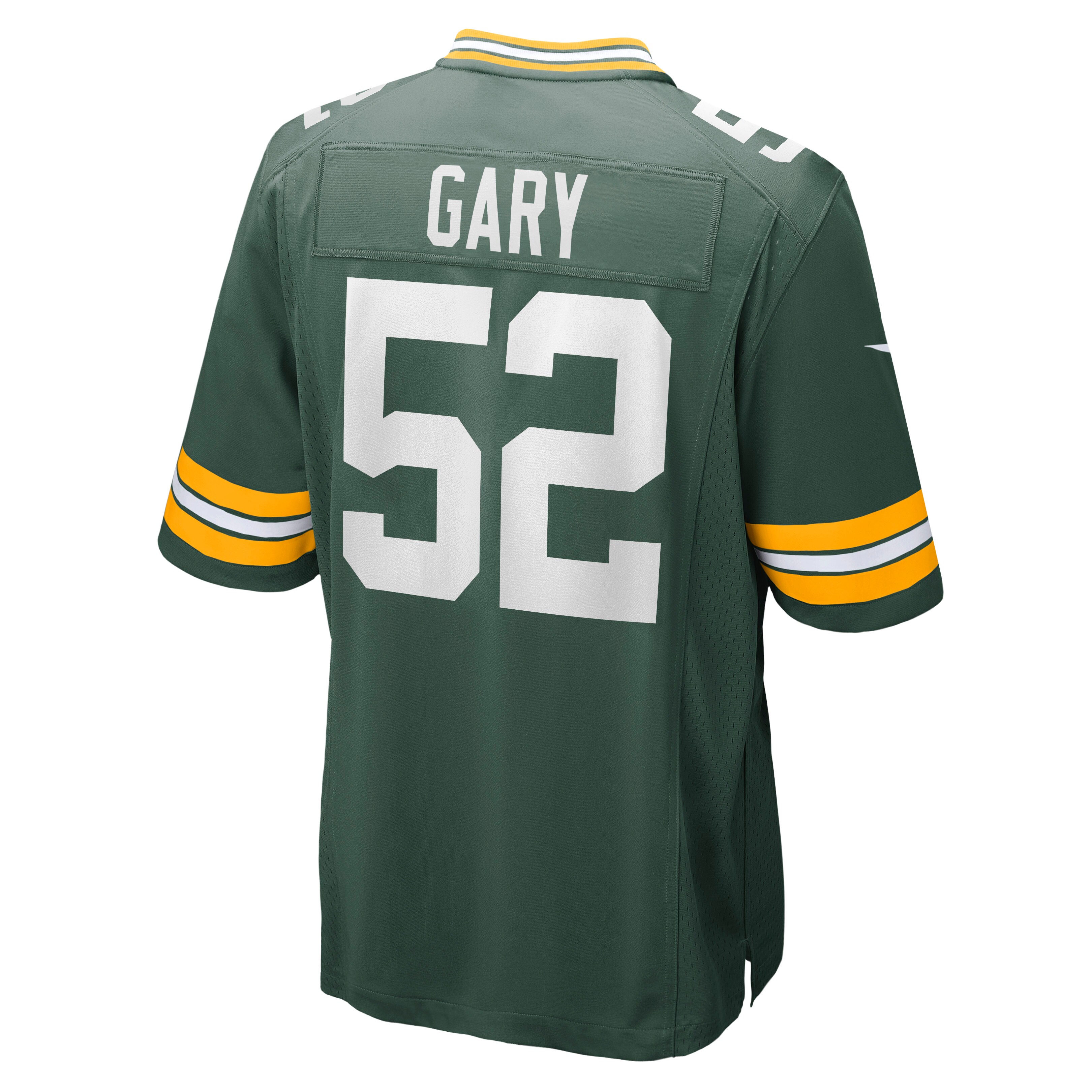 Rashan Gary Green Bay Packers  Game Jersey - Green