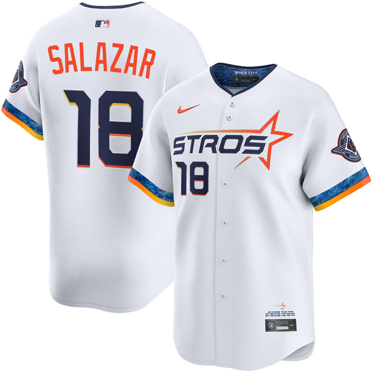 Cesar Salazar Houston Astros City Connect 2.0 Limited Jersey