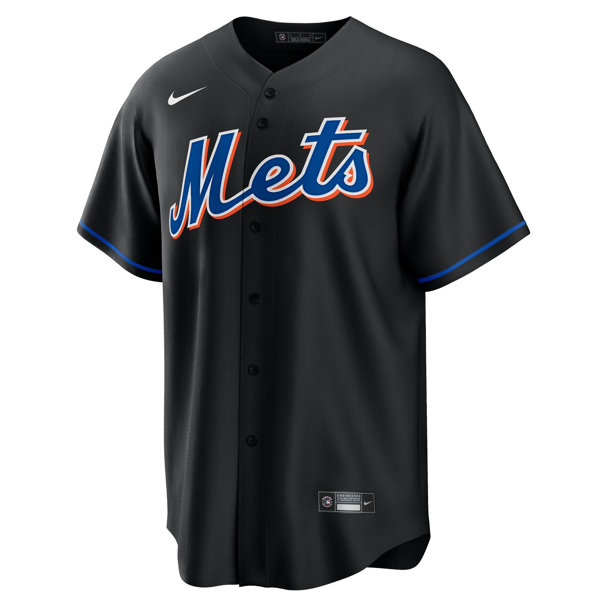 Mike Piazza New York Mets 2022 Alternate Replica Player Jersey - Black