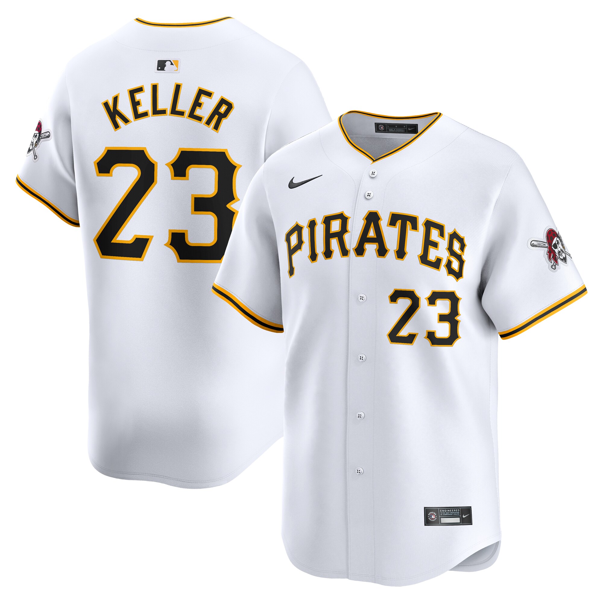 Mitch Keller Pittsburgh Pirates  Home Limited Player Jersey White