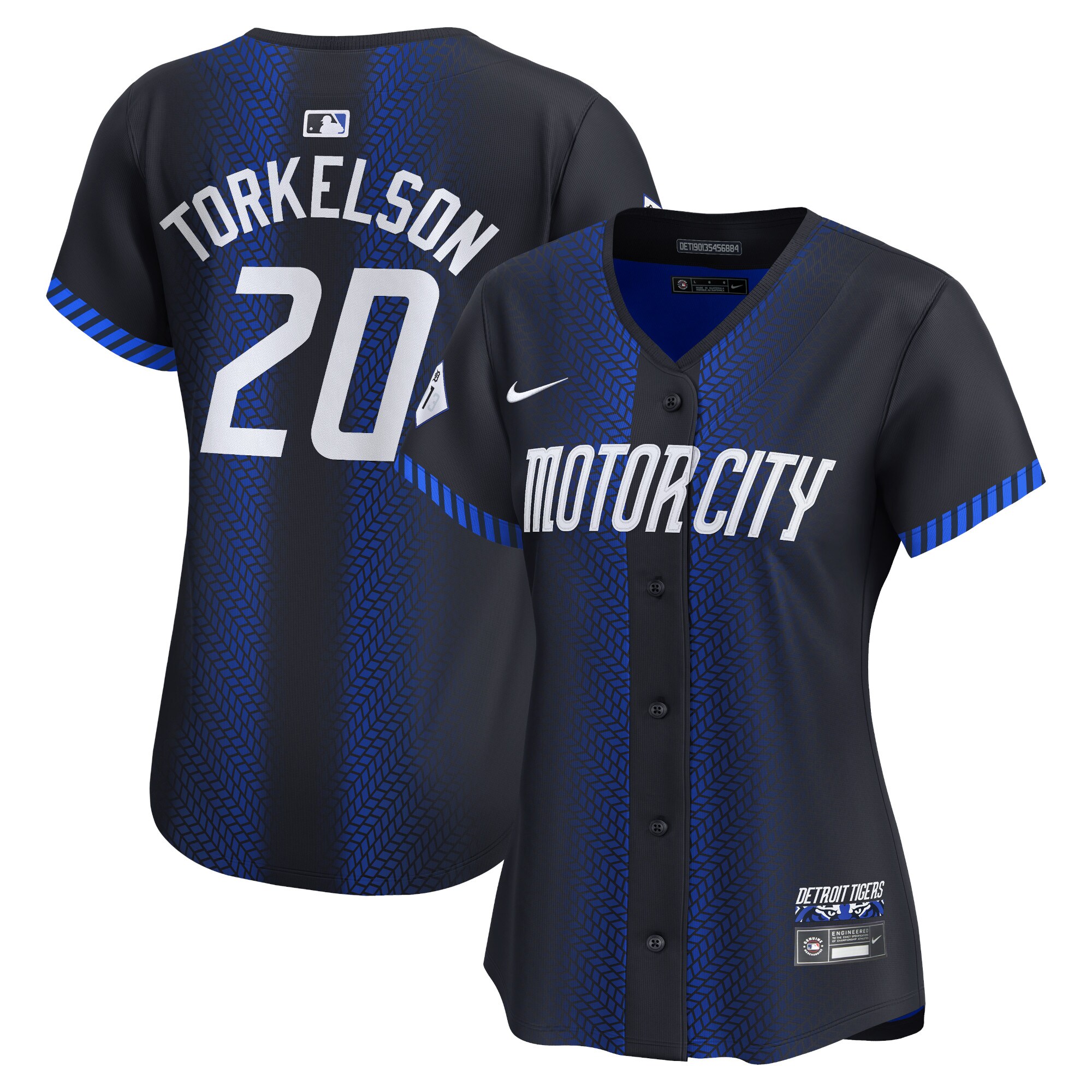 Spencer Torkelson Detroit Tigers Women's 2024 City Connect Limited Jersey - Blue