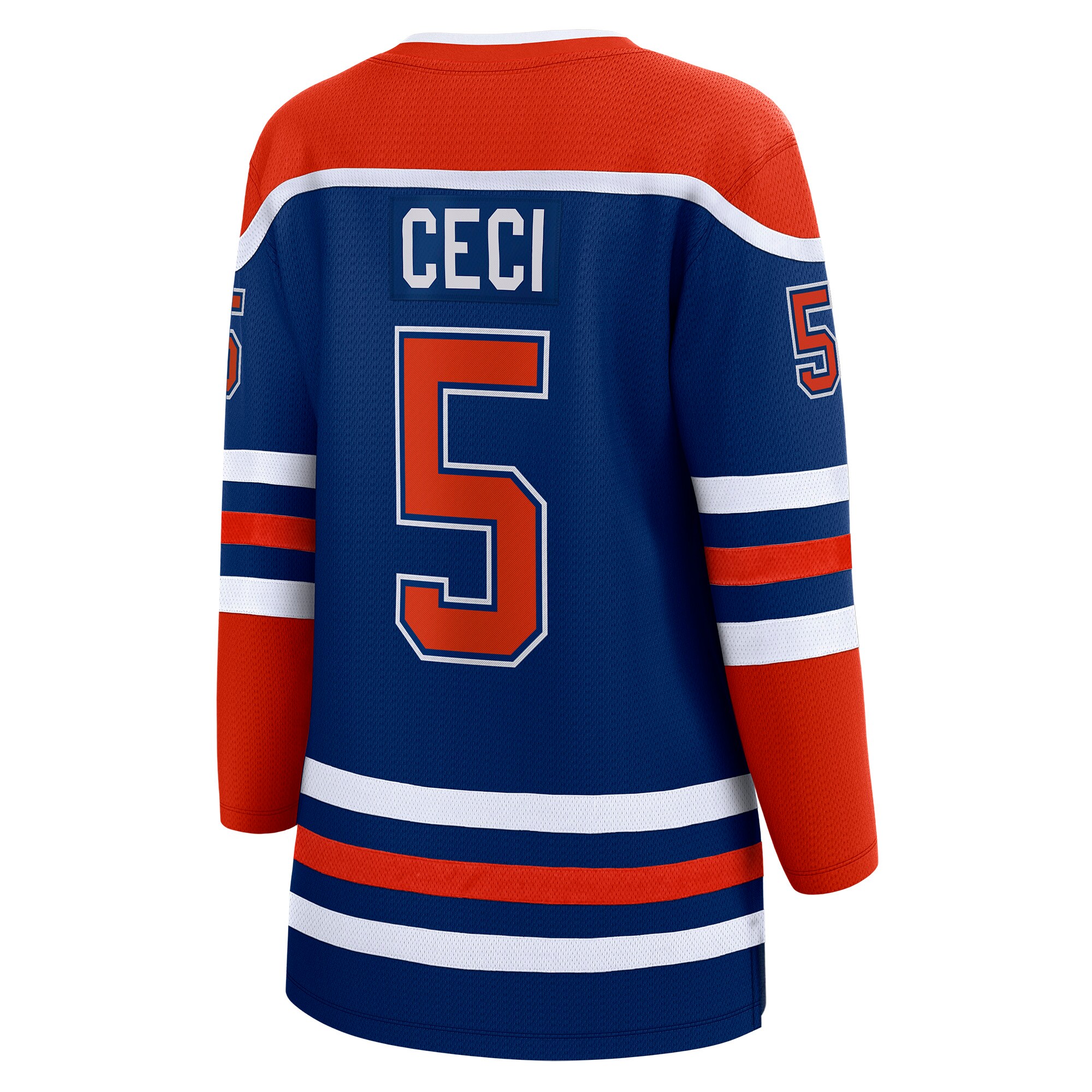 Cody Ceci Edmonton Oilers Fanatics Women's Home Breakaway Player Jersey - Royal