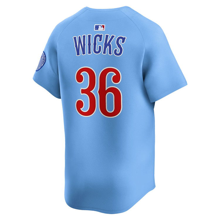 Jordan Wicks Chicago Cubs Youth Blues Alternate Limited Jersey