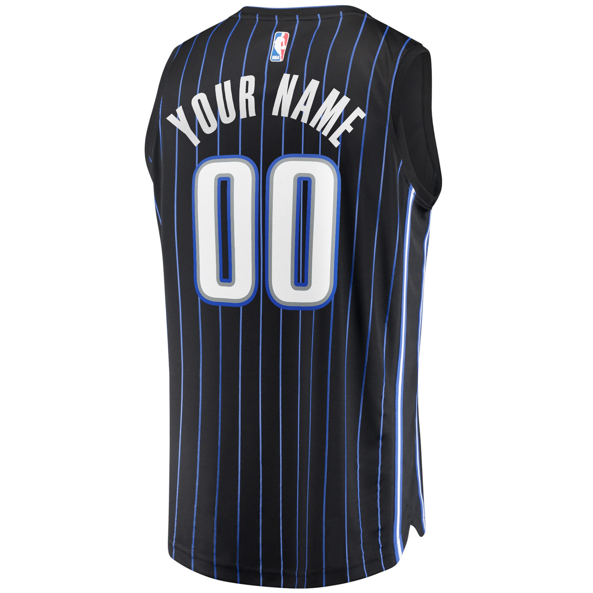Orlando Magic Fanatics Fast Break Custom Jersey - Black - Icon Edition