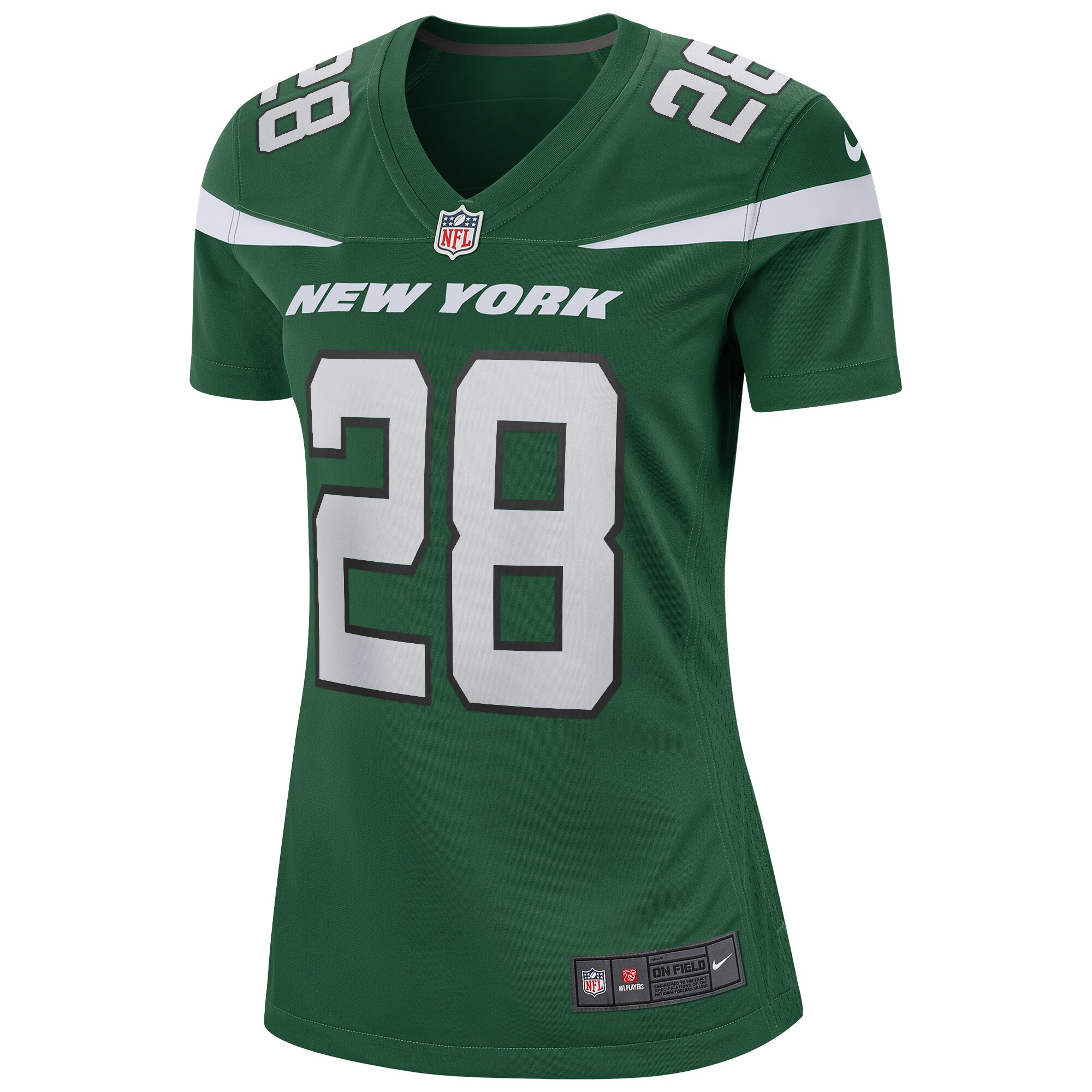 Curtis Martin New York Jets Women's Game Retired Player Jersey - Gotham Green