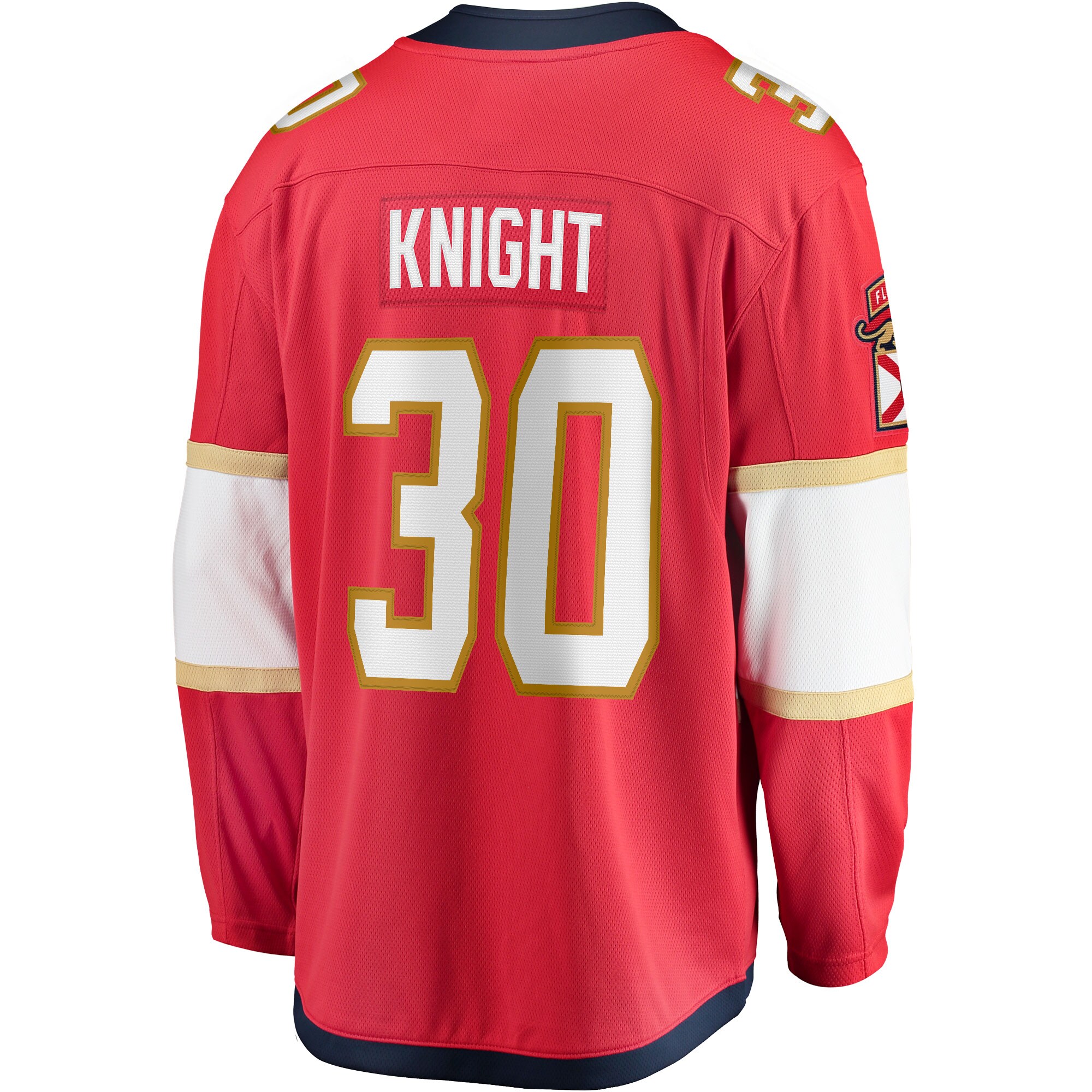 Spencer Knight Florida Panthers Fanatics Home Breakaway Replica Jersey - Red