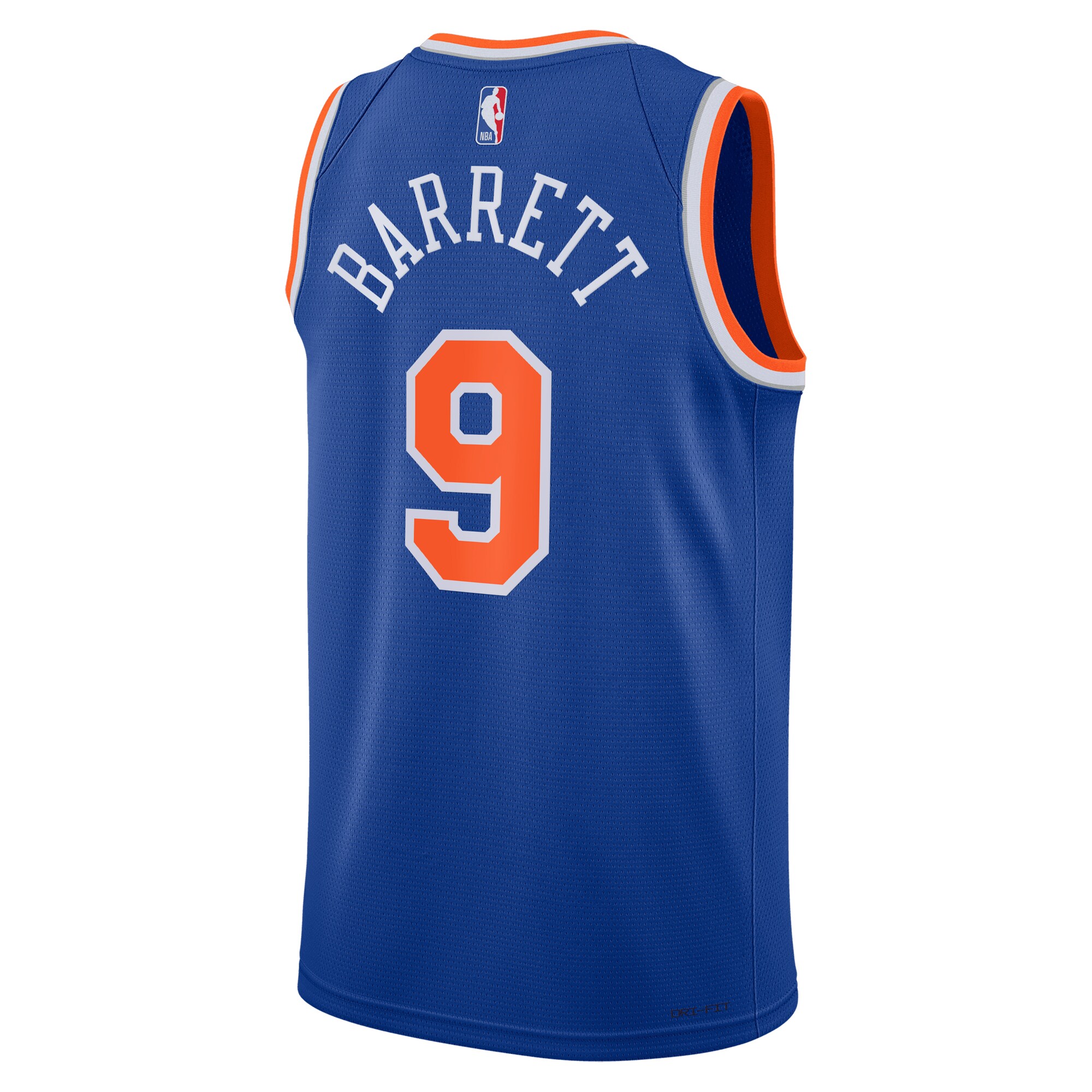 RJ Barrett New York Knicks Unisex Swingman Jersey - Icon Edition - Blue