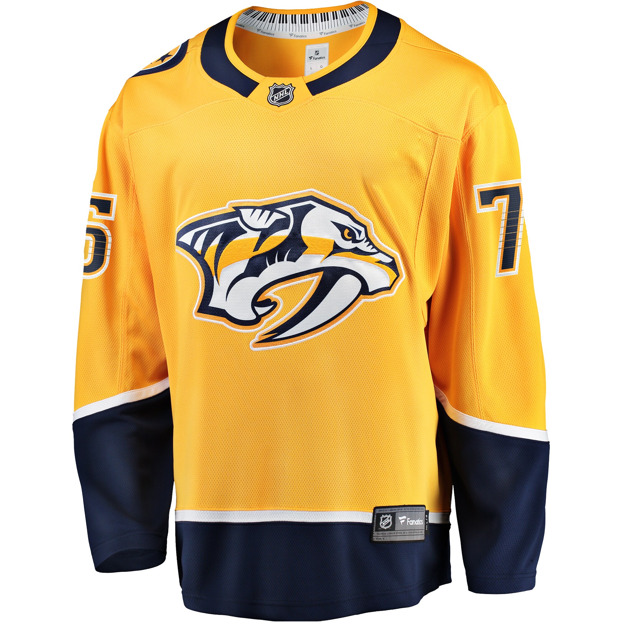 Juuso Parssinen Nashville Predators Fanatics Home Breakaway Jersey - Gold
