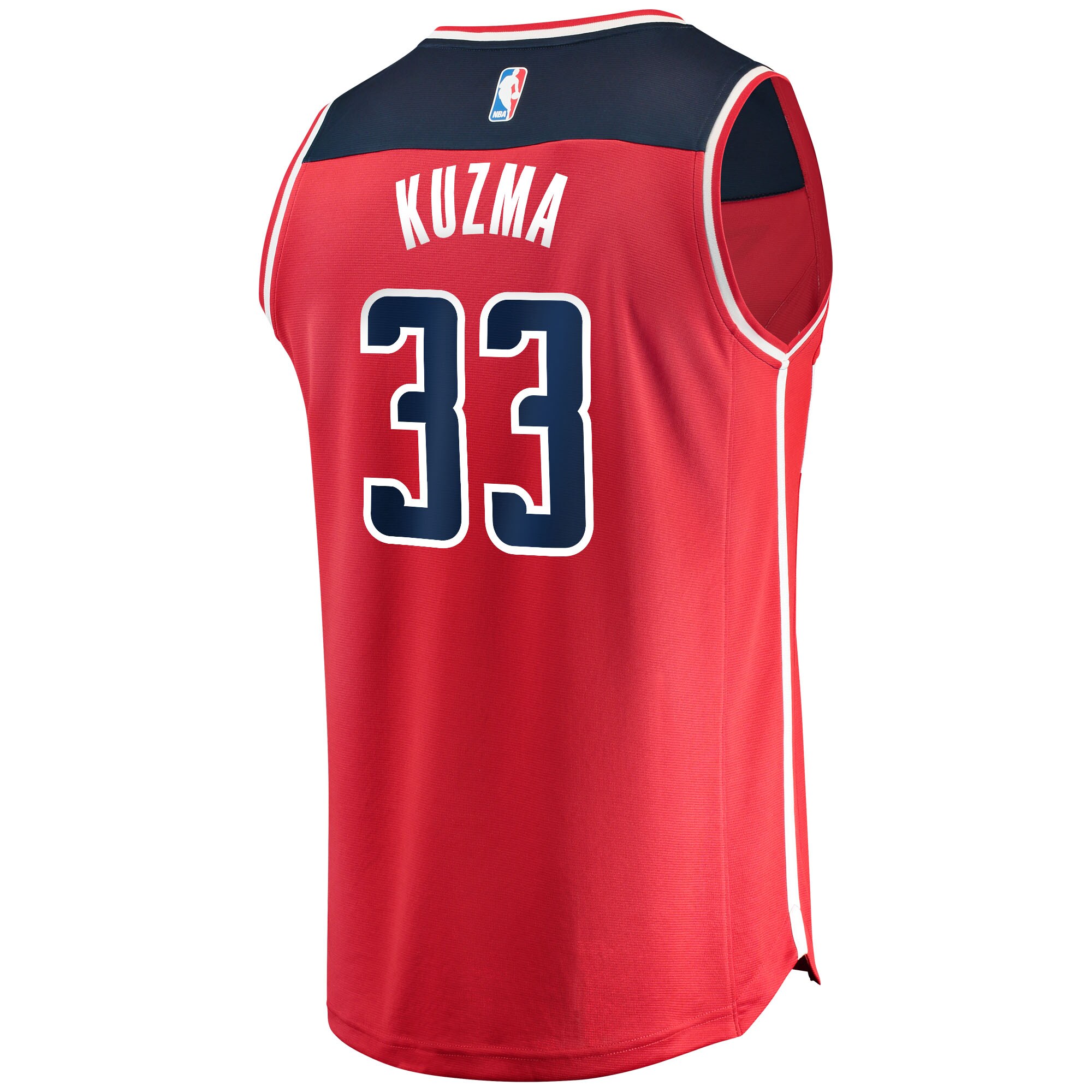 Kyle Kuzma Washington Wizards Fanatics Youth 2021\/22 Fast Break Replica Jersey - Icon Edition - Red