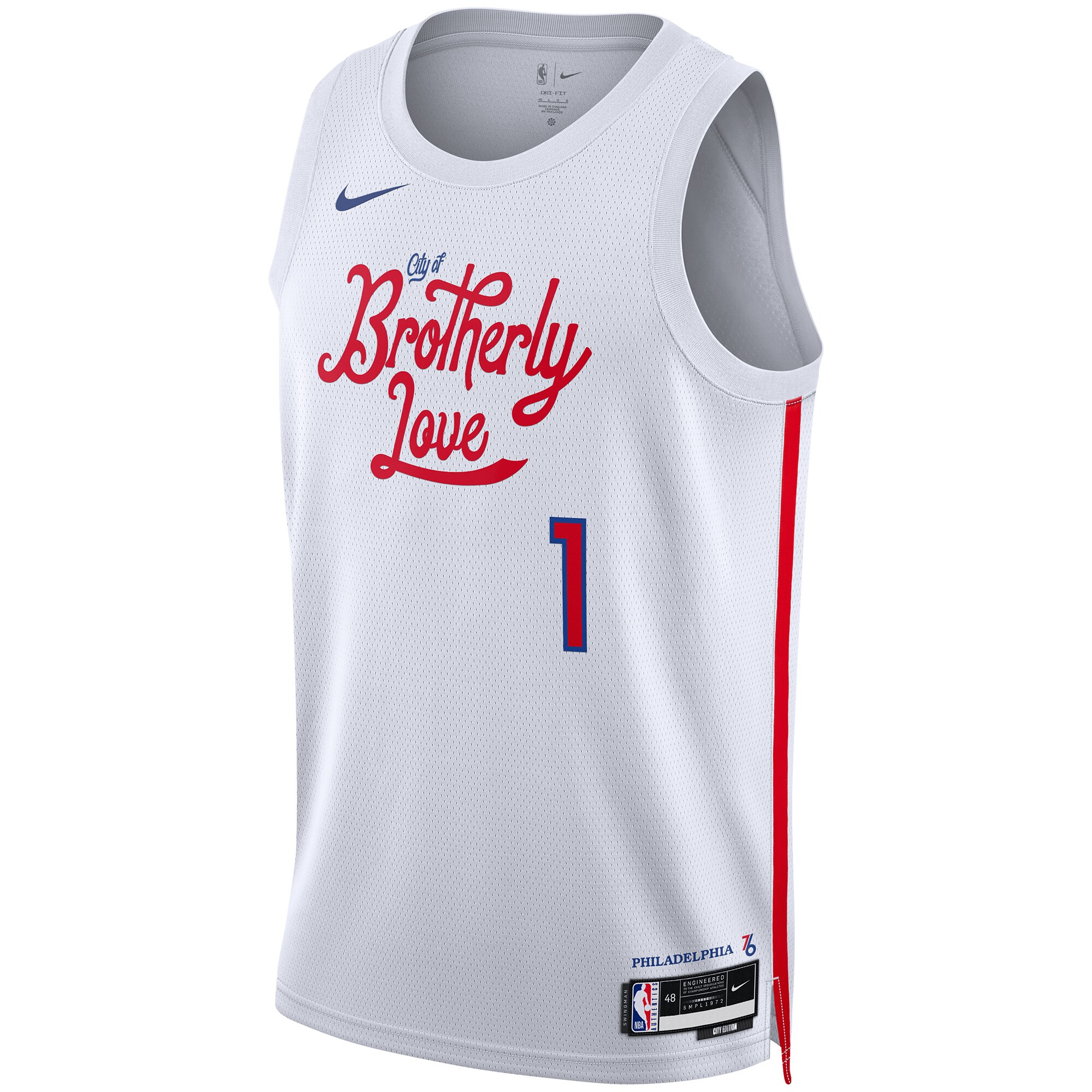 James Harden Philadelphia 76ers Unisex 2022\/23 Swingman Jersey - City Edition - White