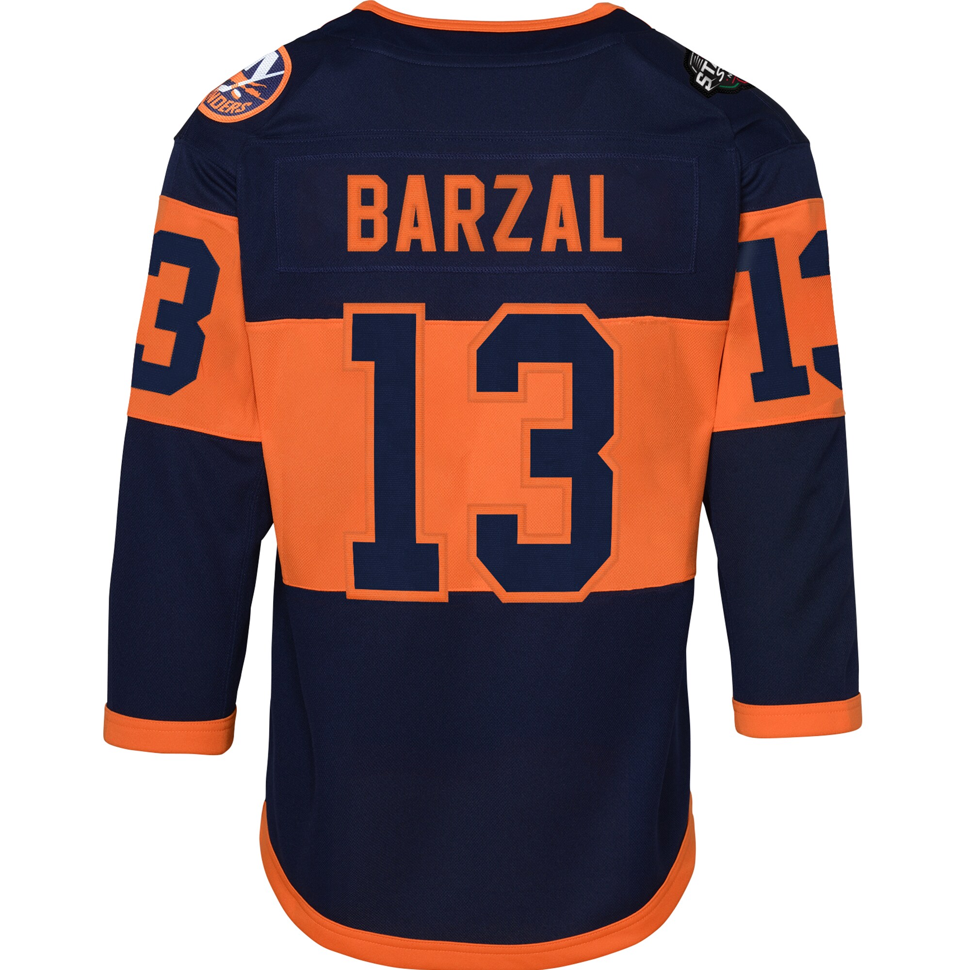 Mathew Barzal New York Islanders Youth 2024 NHL Stadium Series Premier Player Jersey Navy