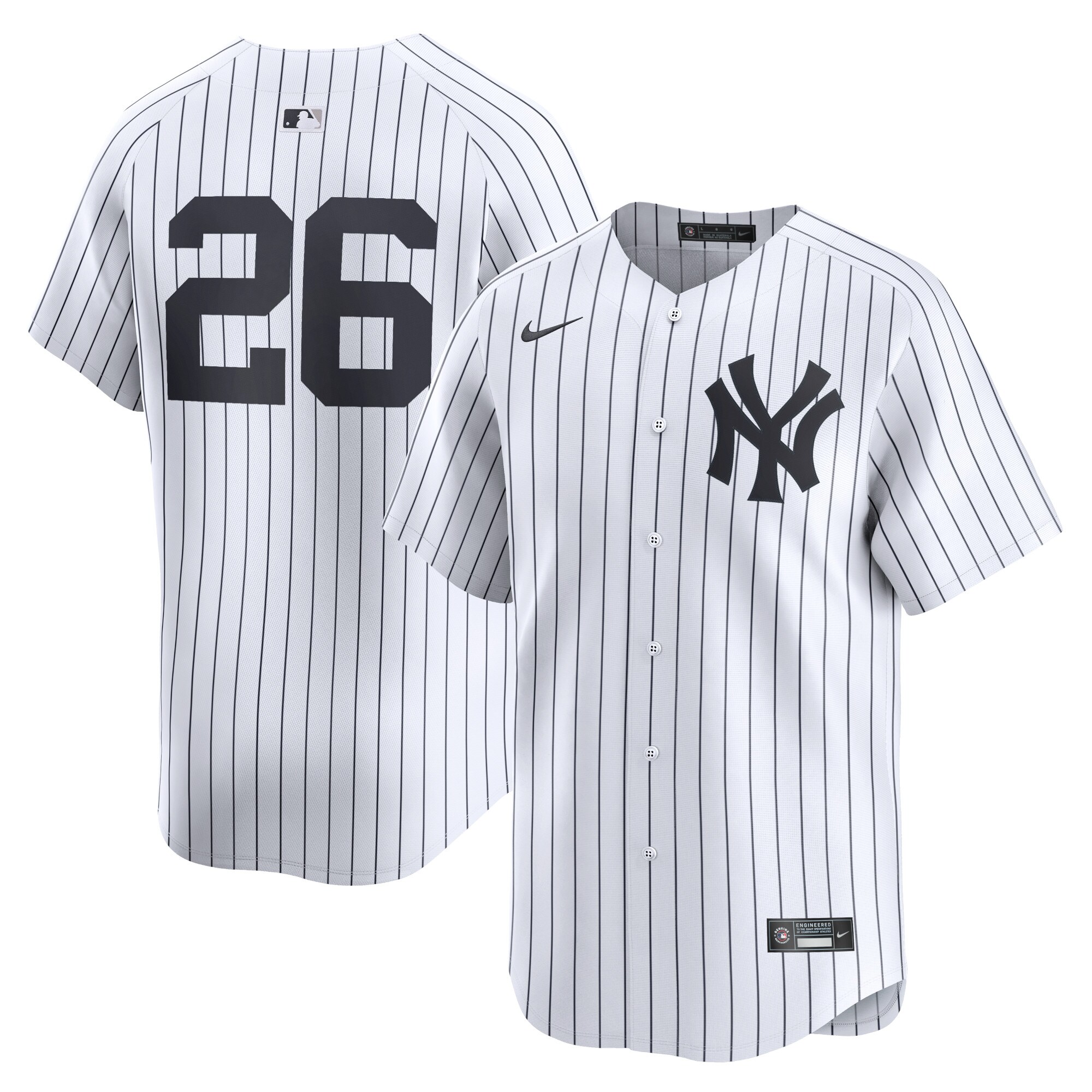 DJ LeMahieu New York Yankees  Home Limited Player Jersey - White