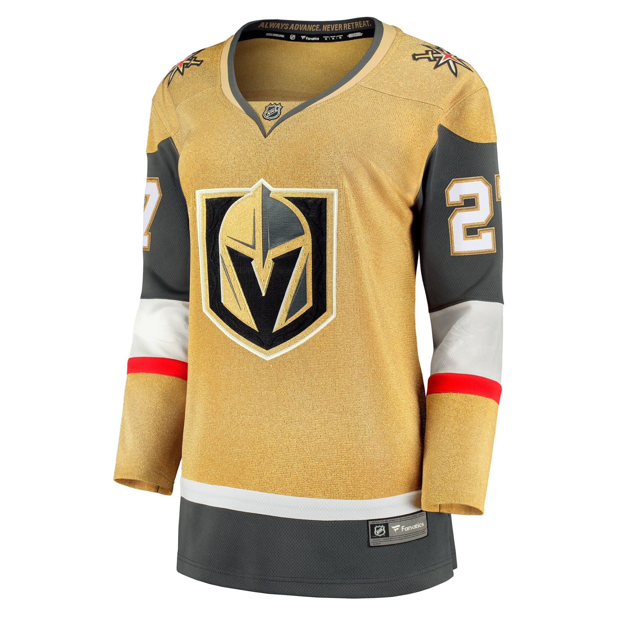 Shea Theodore Vegas Golden Knights Women's Fanatics Home Breakaway Jersey - Gold