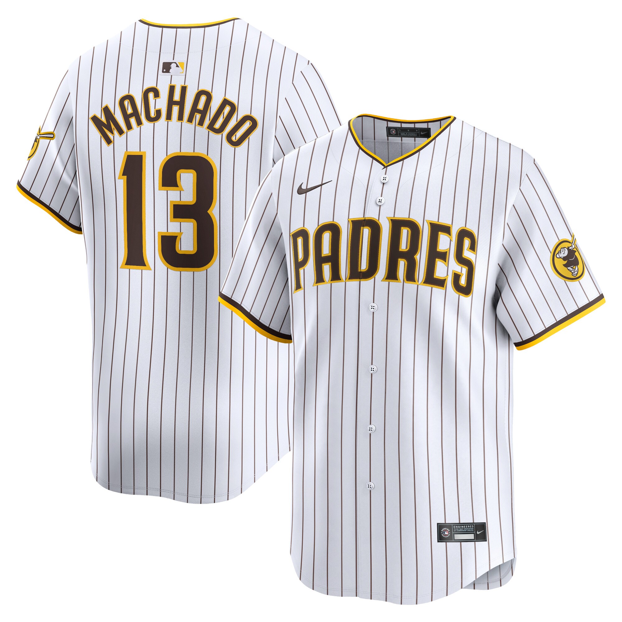 Manny Machado San Diego Padres  Home Limited Player Jersey - White