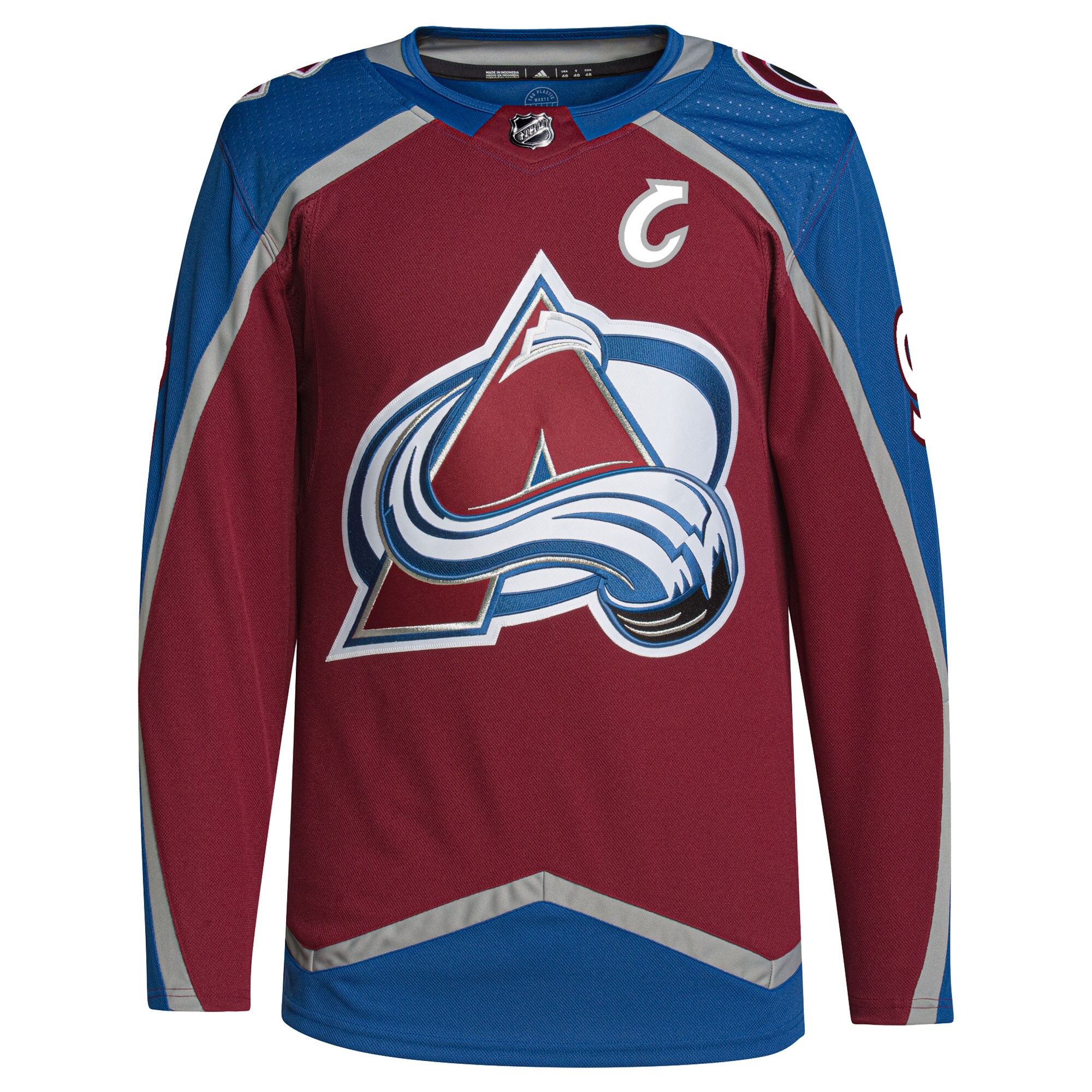 Gabriel Landeskog Colorado Avalanche adidas Primegreen Authentic Player Jersey - Burgundy