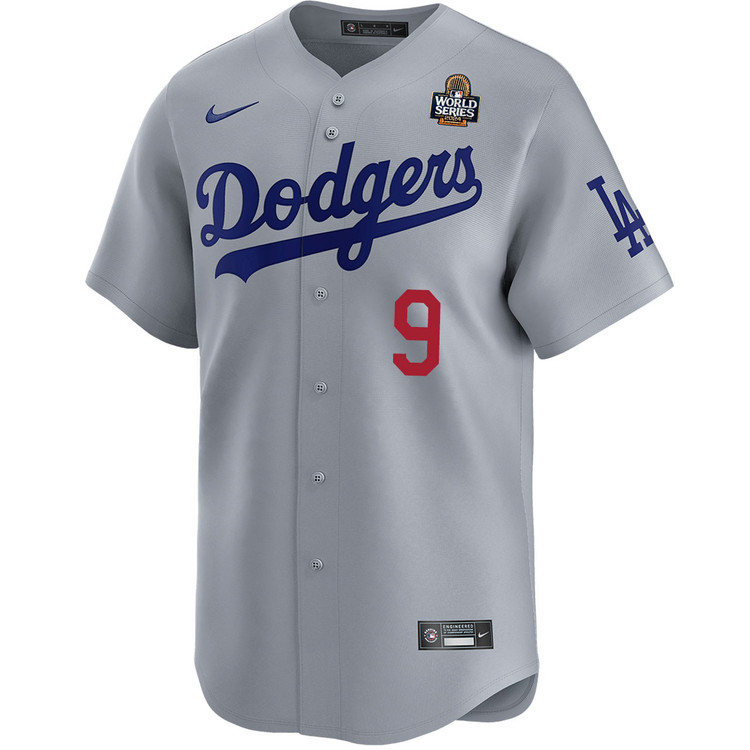 Gavin Lux Los Angeles Dodgers Alternate Road Limited World Series Jersey