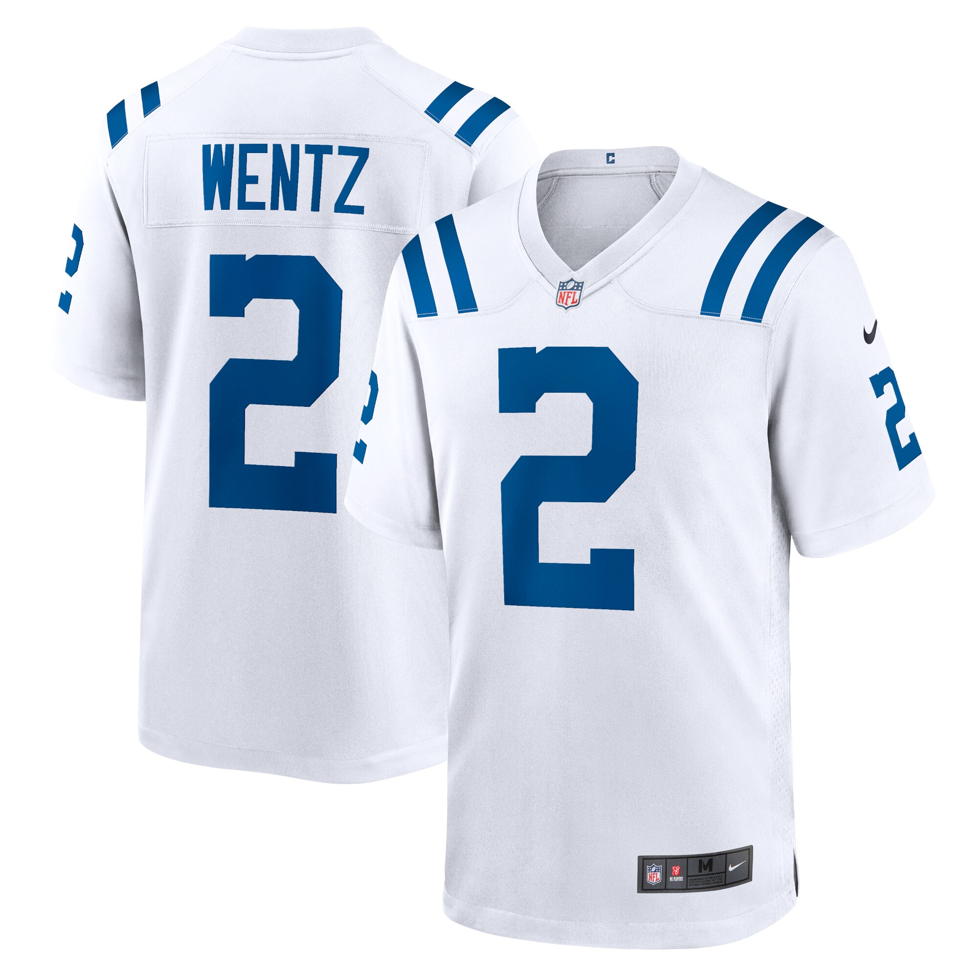 Carson Wentz Indianapolis Colts  Game Jersey - White