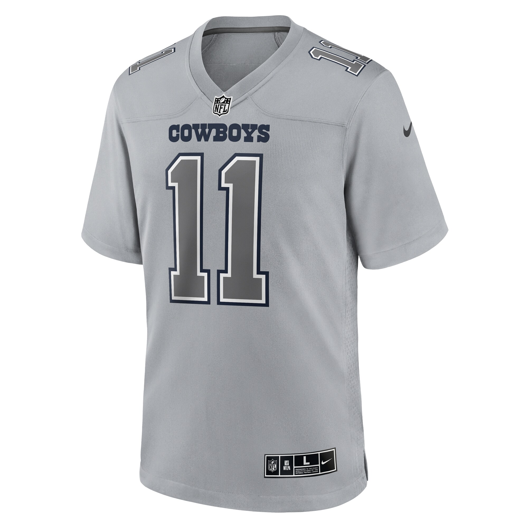 Micah Parsons Dallas Cowboys  Atmosphere Fashion Game Jersey - Gray