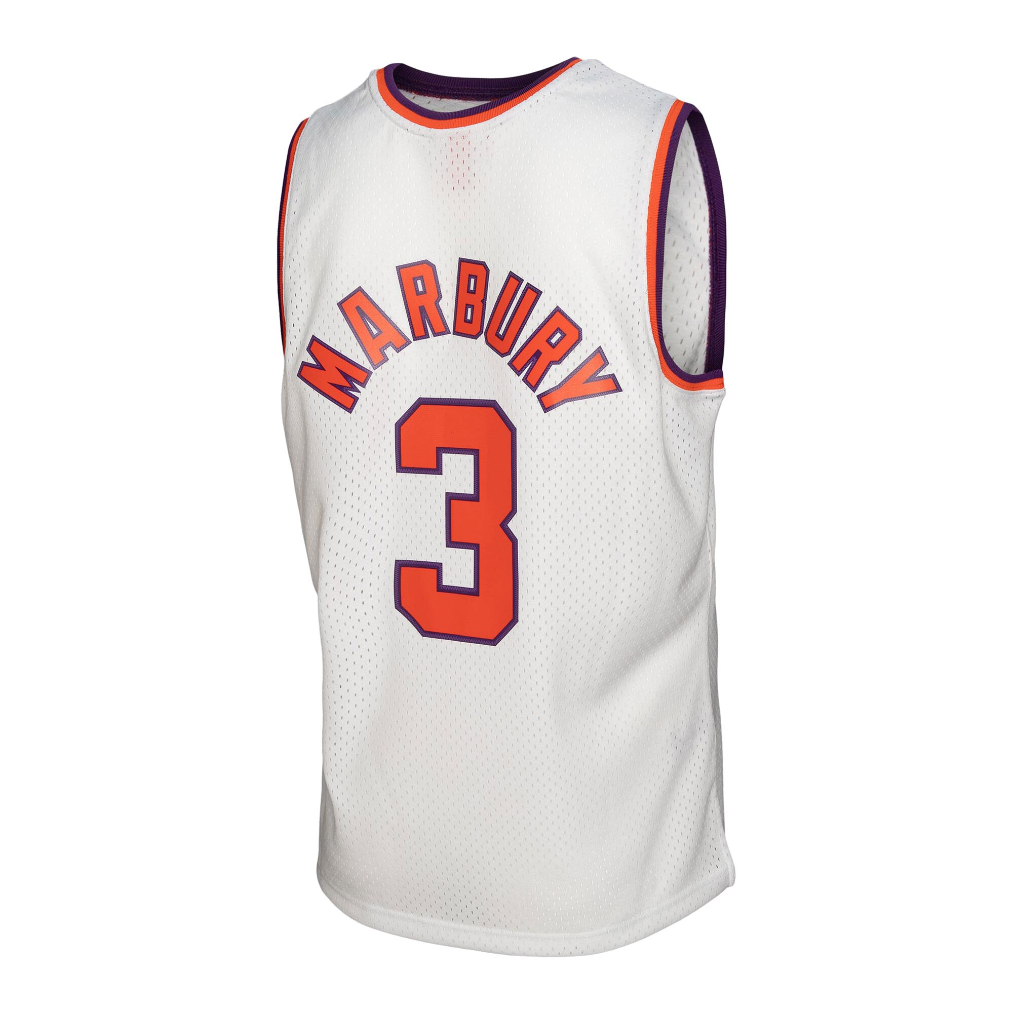 Stephon Marbury Phoenix Suns Mitchell & Ness 2001\/02 Hardwood Classics Swingman Jersey - White