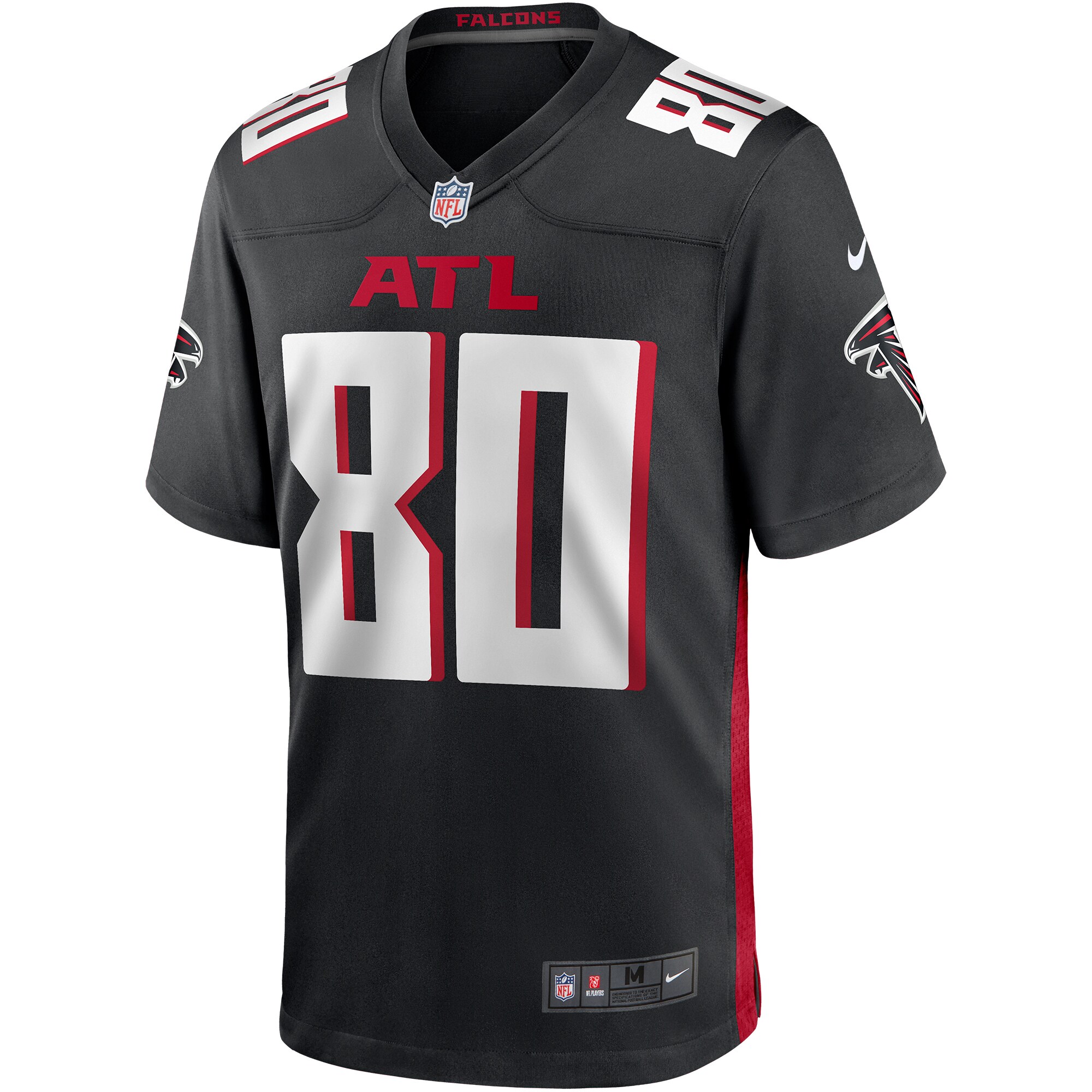 Andre Rison Atlanta Falcons  Game Retired Player Jersey - Black