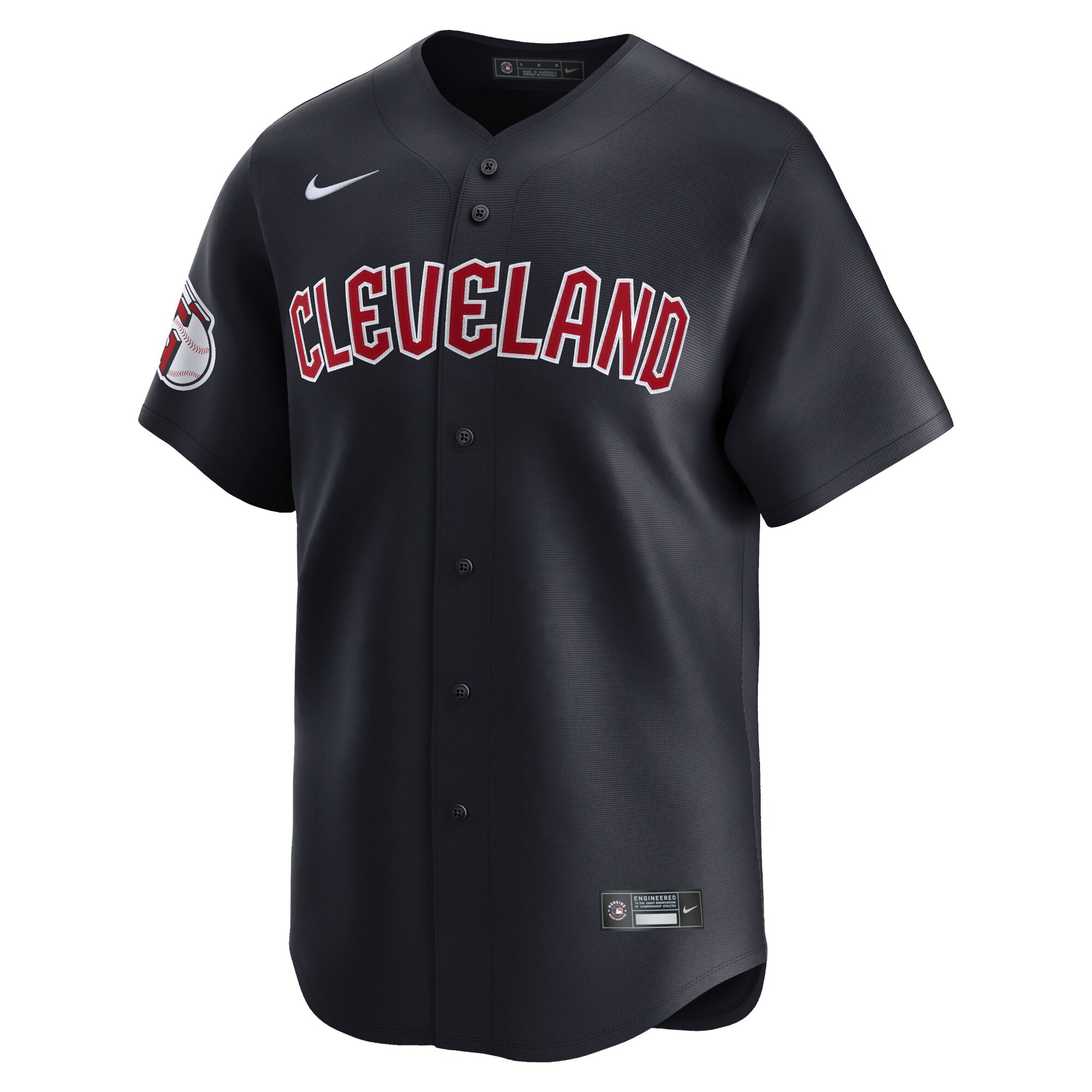 Jos\u00c3\u00a9 Ram\u00c3\u00adrez Cleveland Guardians Alternate Limited Player Jersey Navy