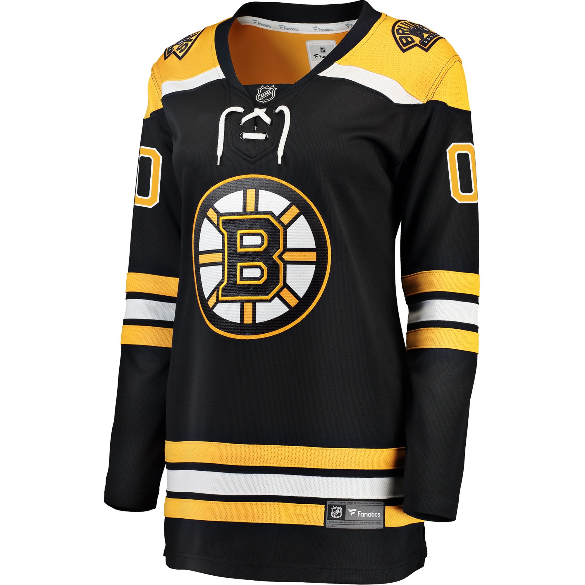 Boston Bruins Fanatics Women's Home Breakaway Custom Jersey - Black
