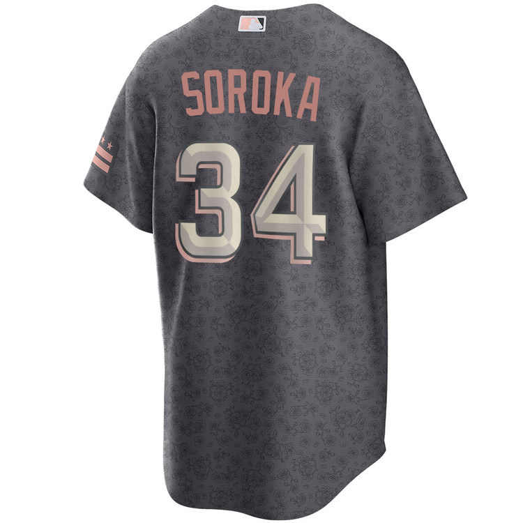 Michael Soroka Washington Nationals City Connect Jersey