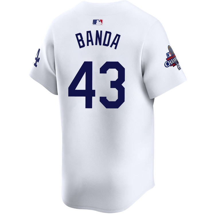 Anthony Banda Los Angeles Dodgers Home Limited World Series Champions Jersey